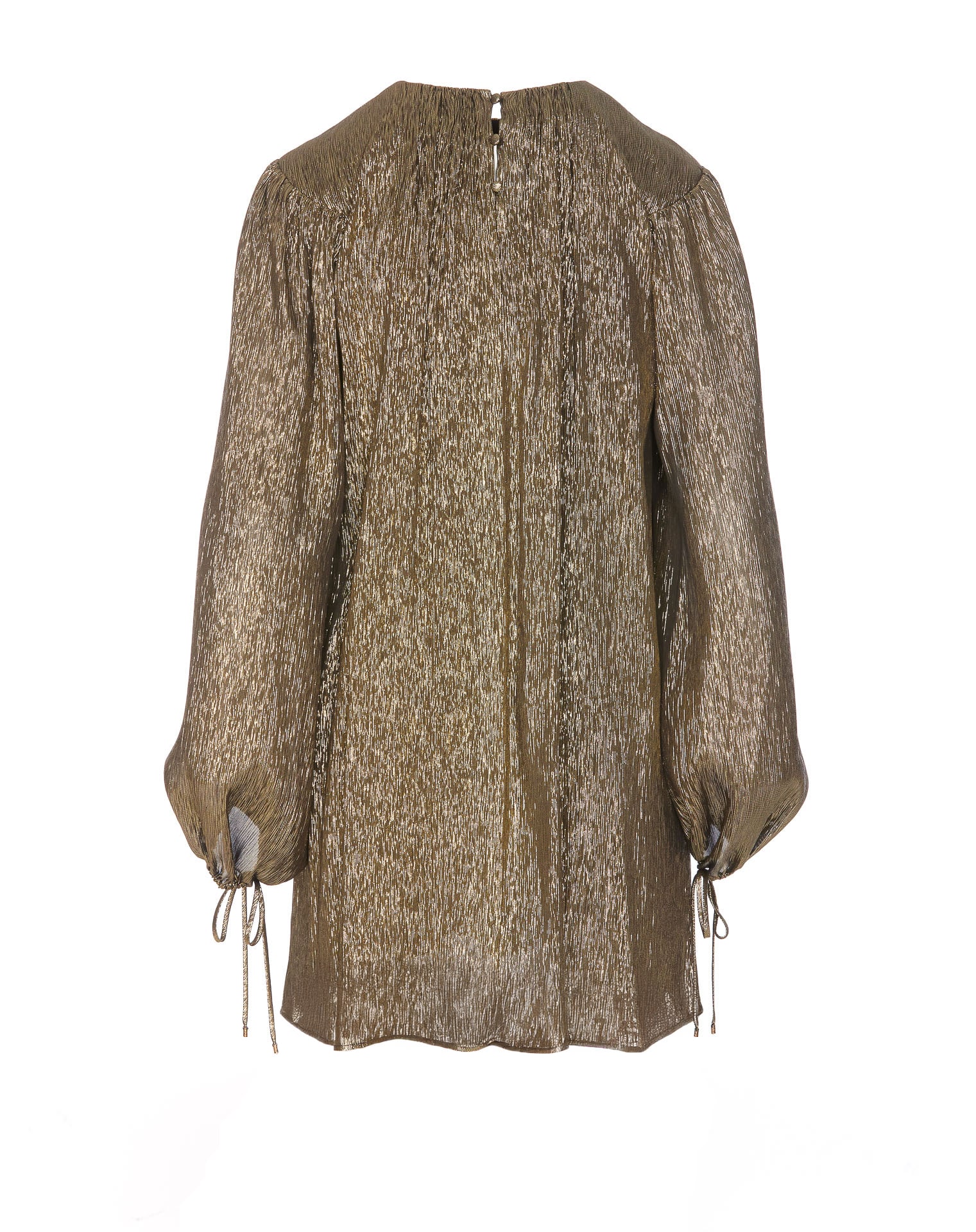 Shop Chloé Ro14 Dress In Golden
