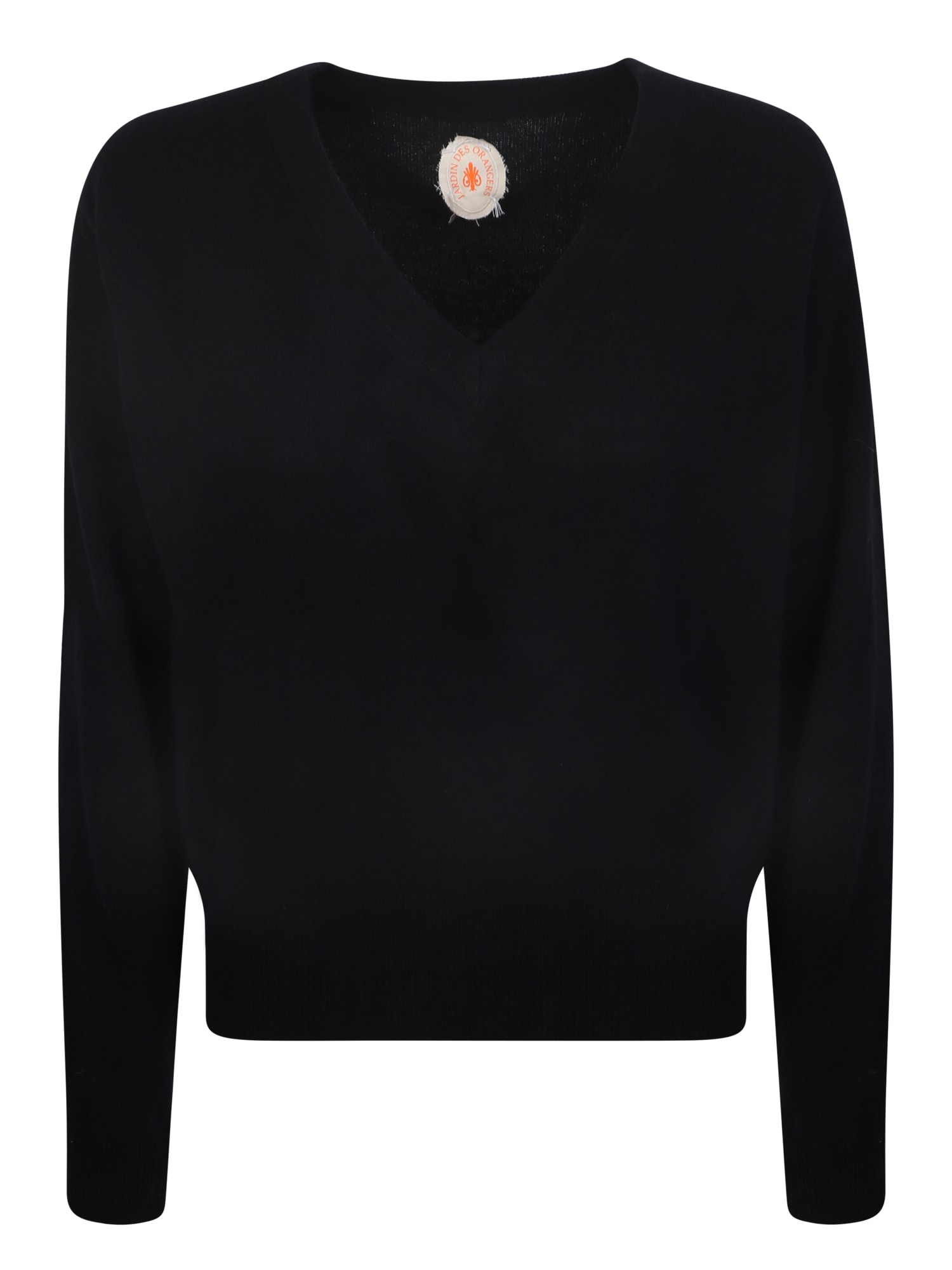 Jardin Des Orangers Jardins Des Orangers Black Cashmere Sweater