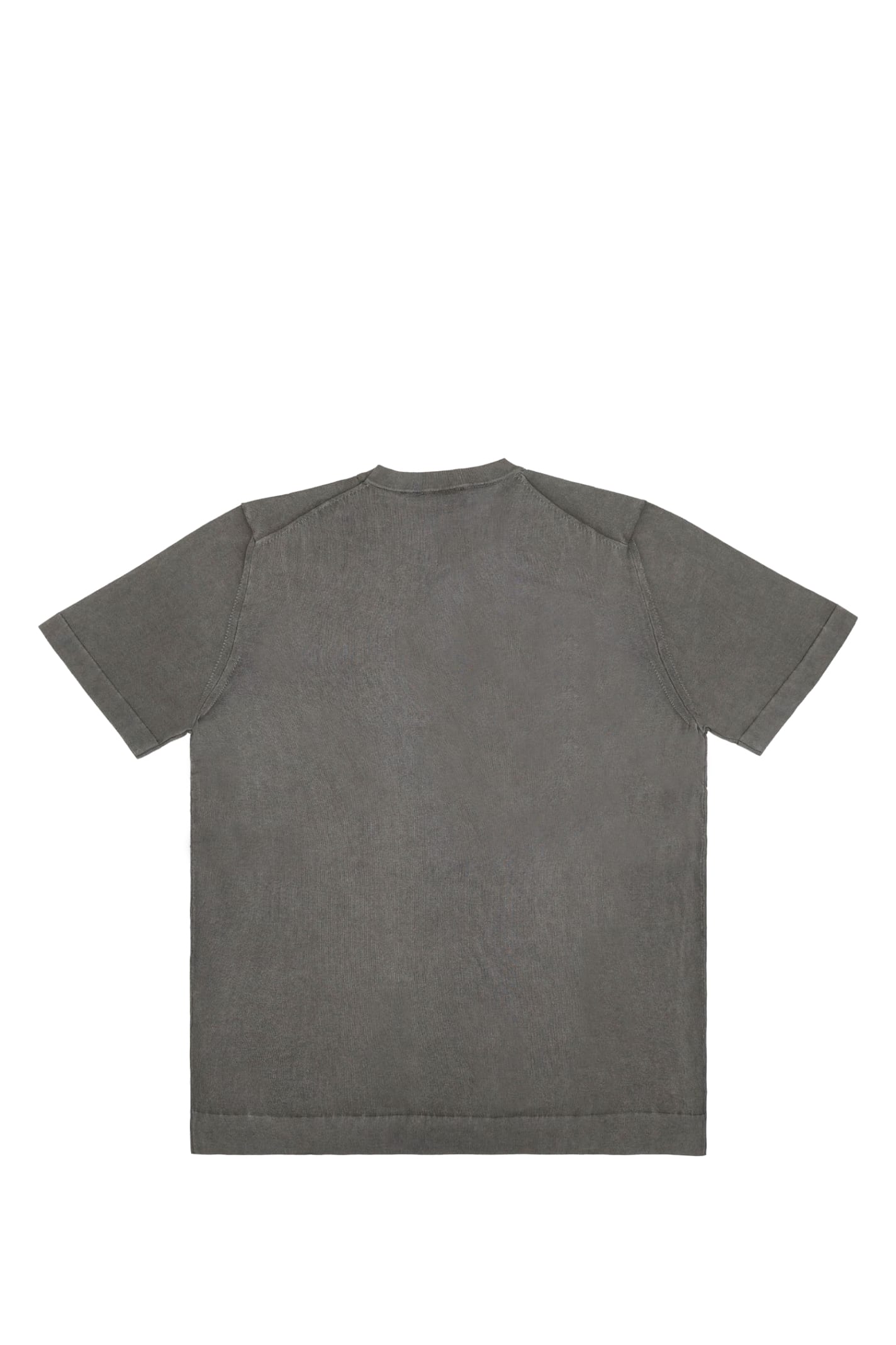 Shop Drumohr T-shirt In Grey