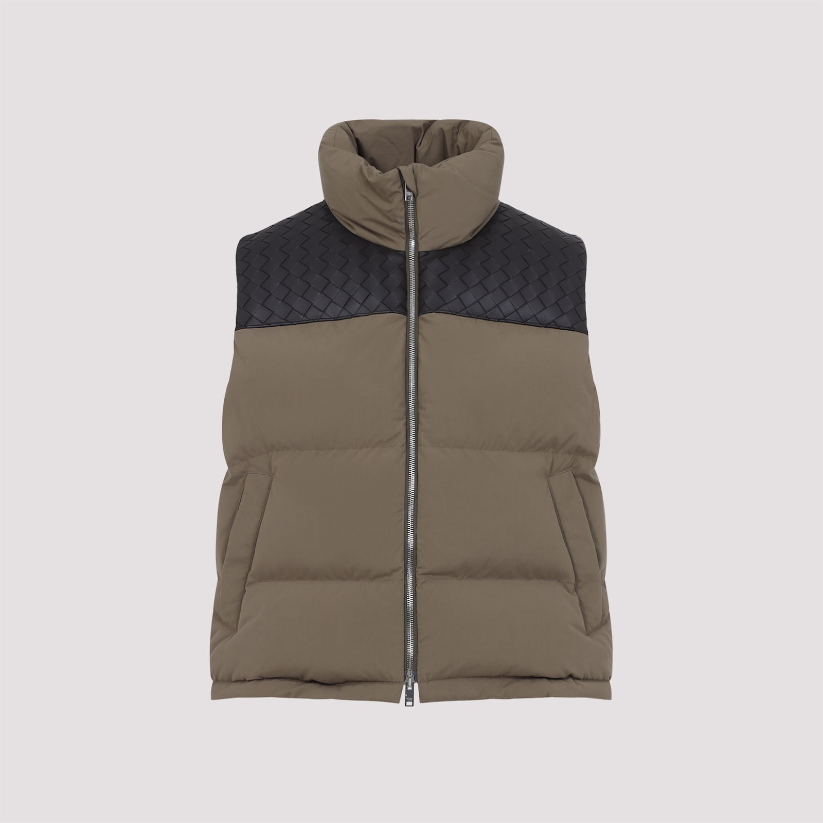 Puffer Intrecciato Gilet