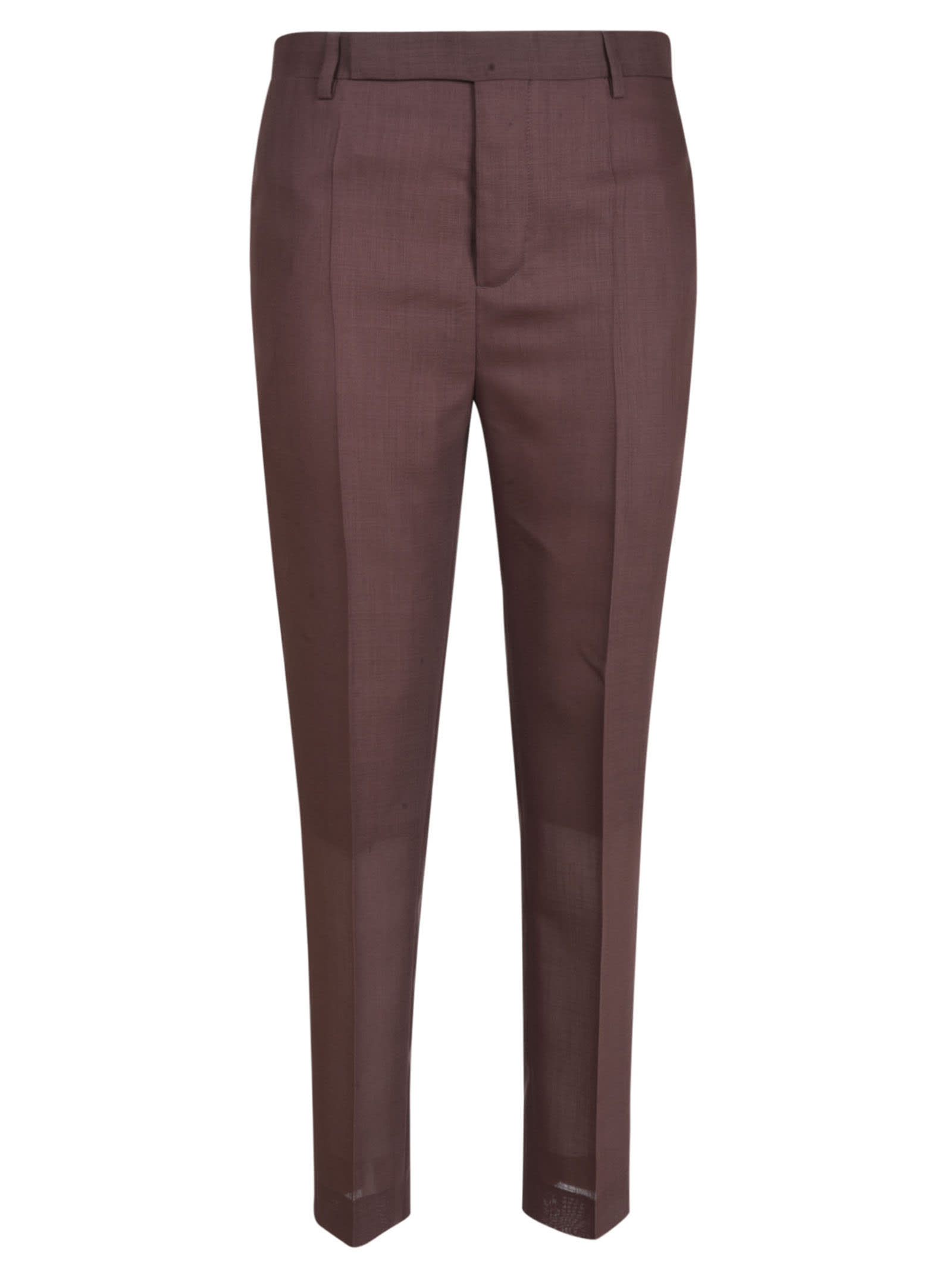 Rick Owens Austin Trousers In Brown