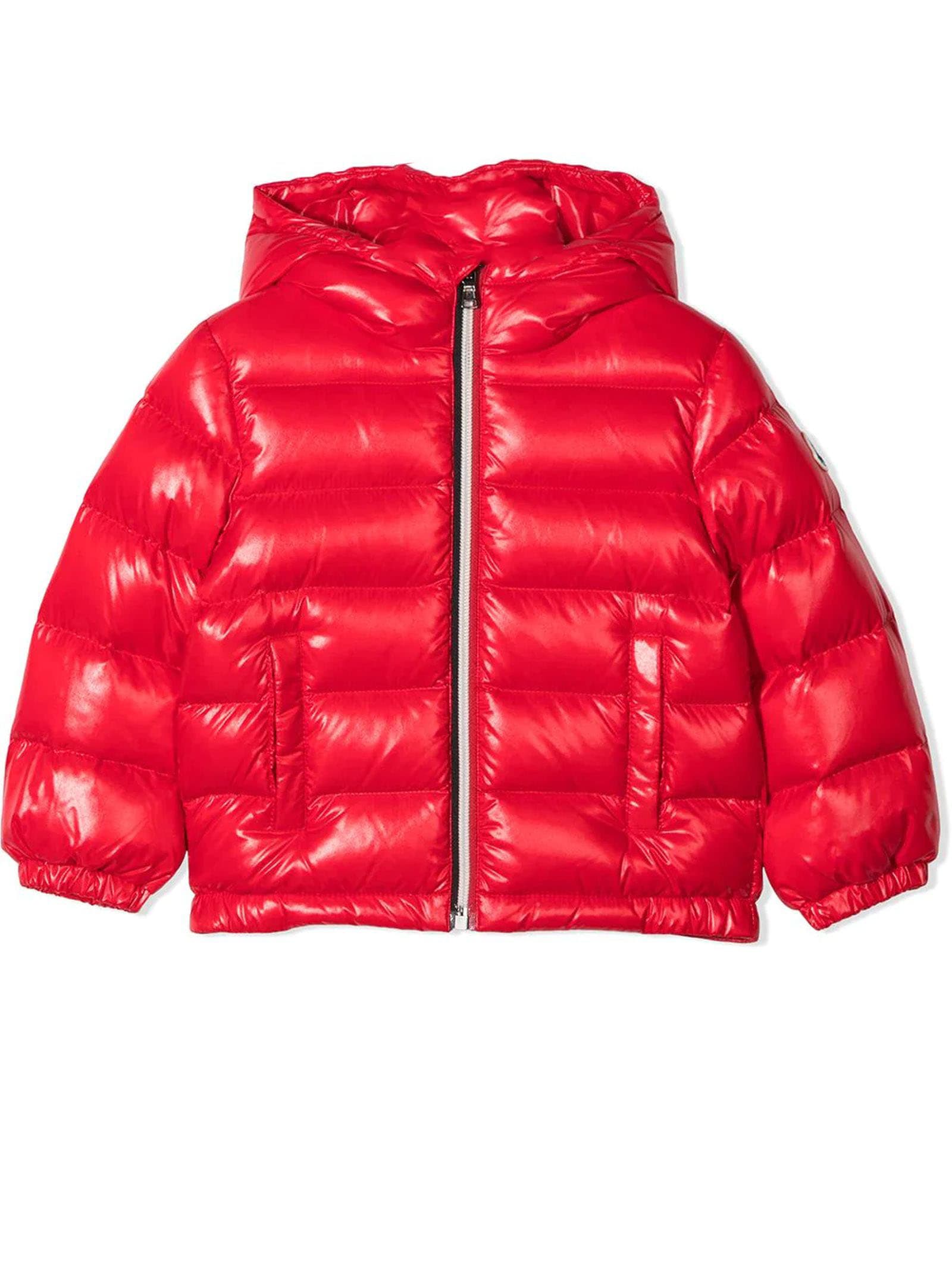 Moncler Cherry Red Puffer Jacket