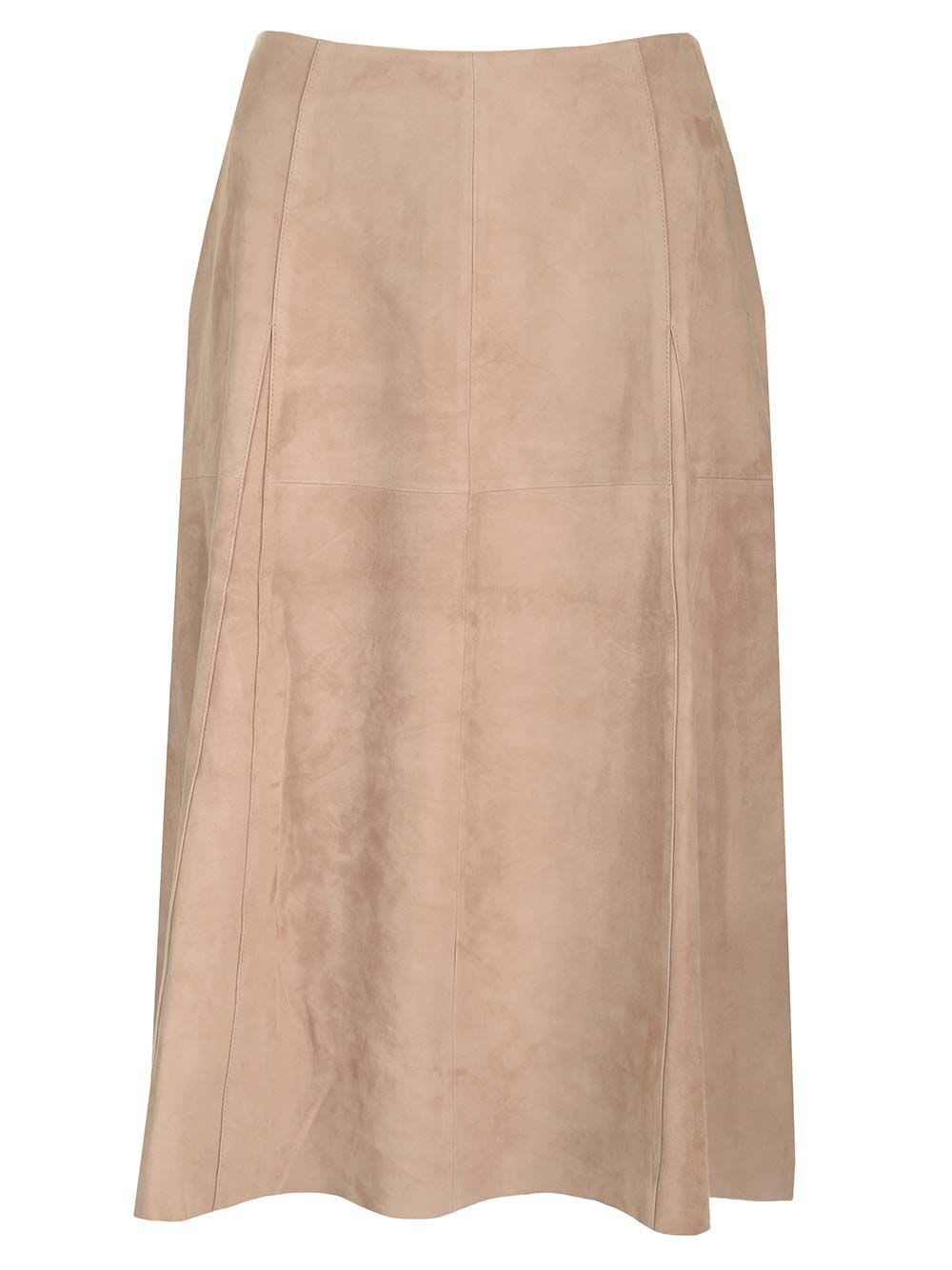 udine Midi Skirt In Pleated