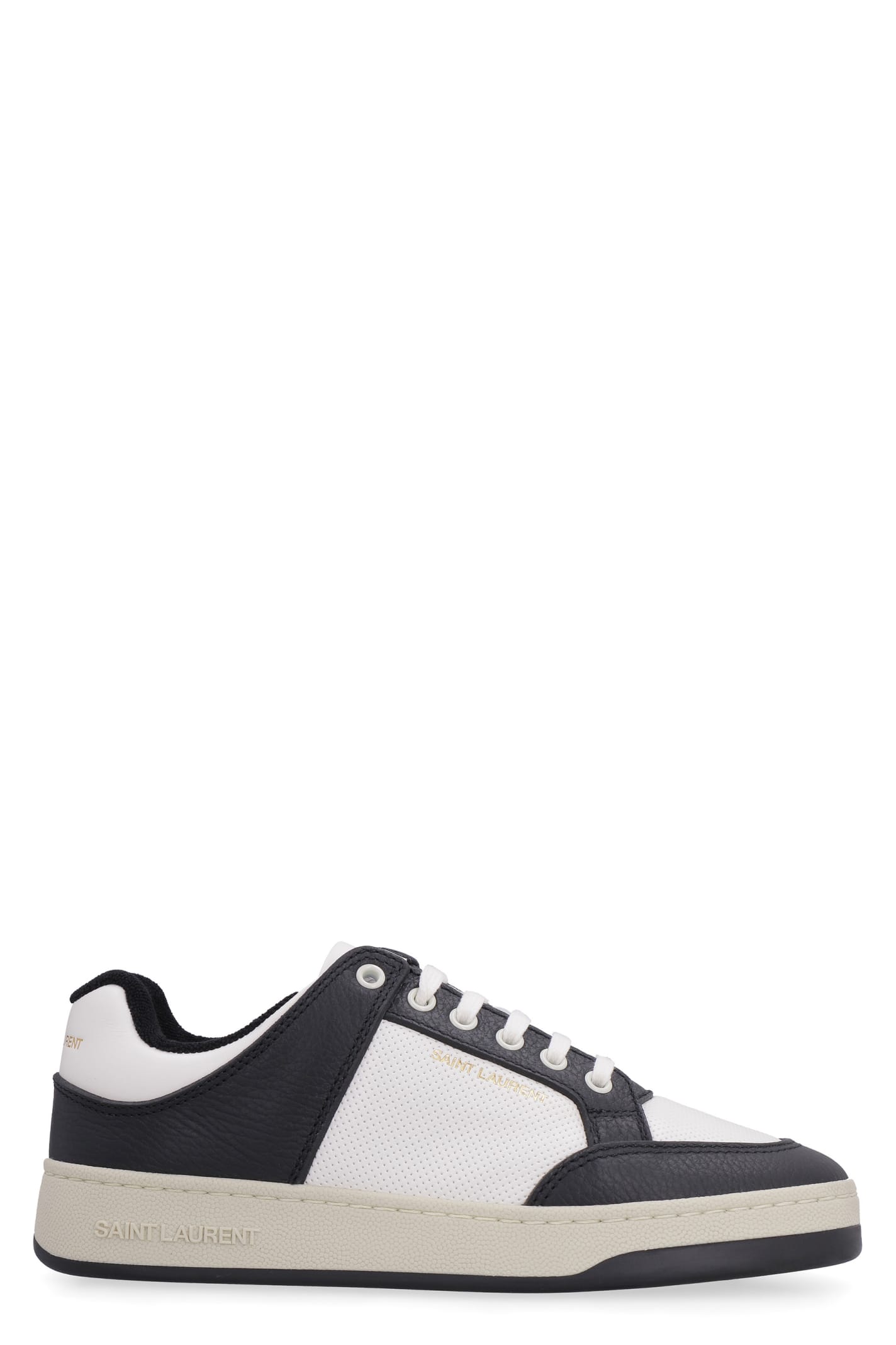 Saint Laurent Sl/61 Leather Low-top Sneakers