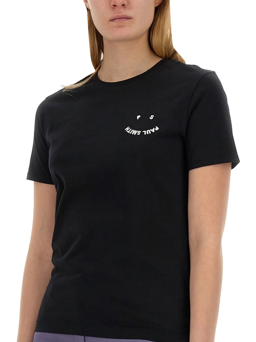 Shop Ps By Paul Smith T-shirt With Logo In Black