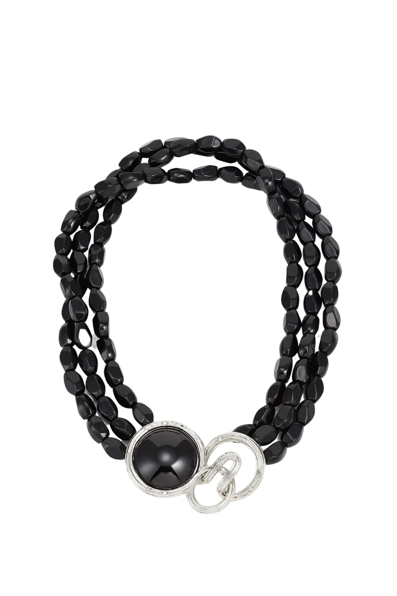 Weekend Max Mara Black Alfredo Necklace