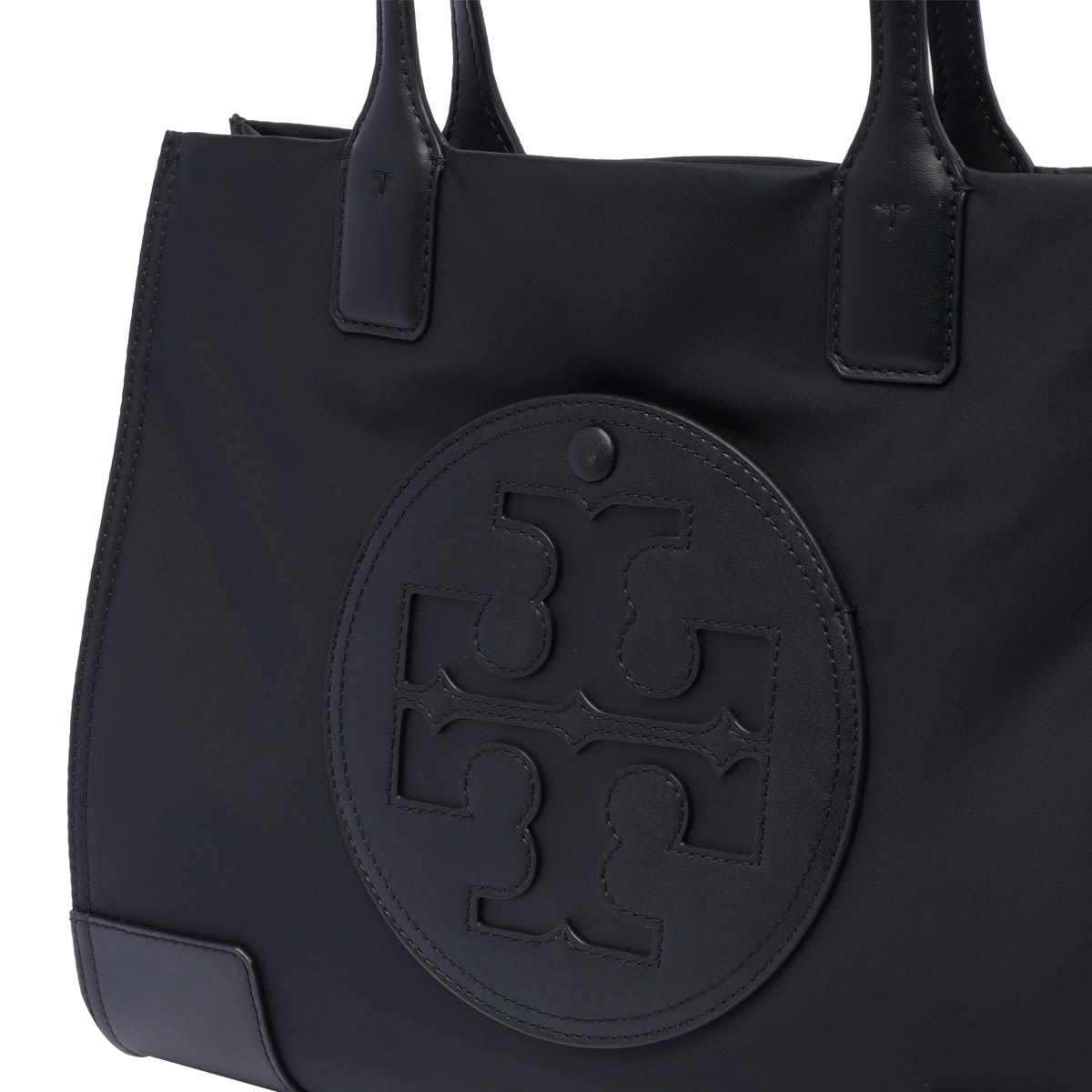 Shop Tory Burch Small Ella Tote Bag In Black