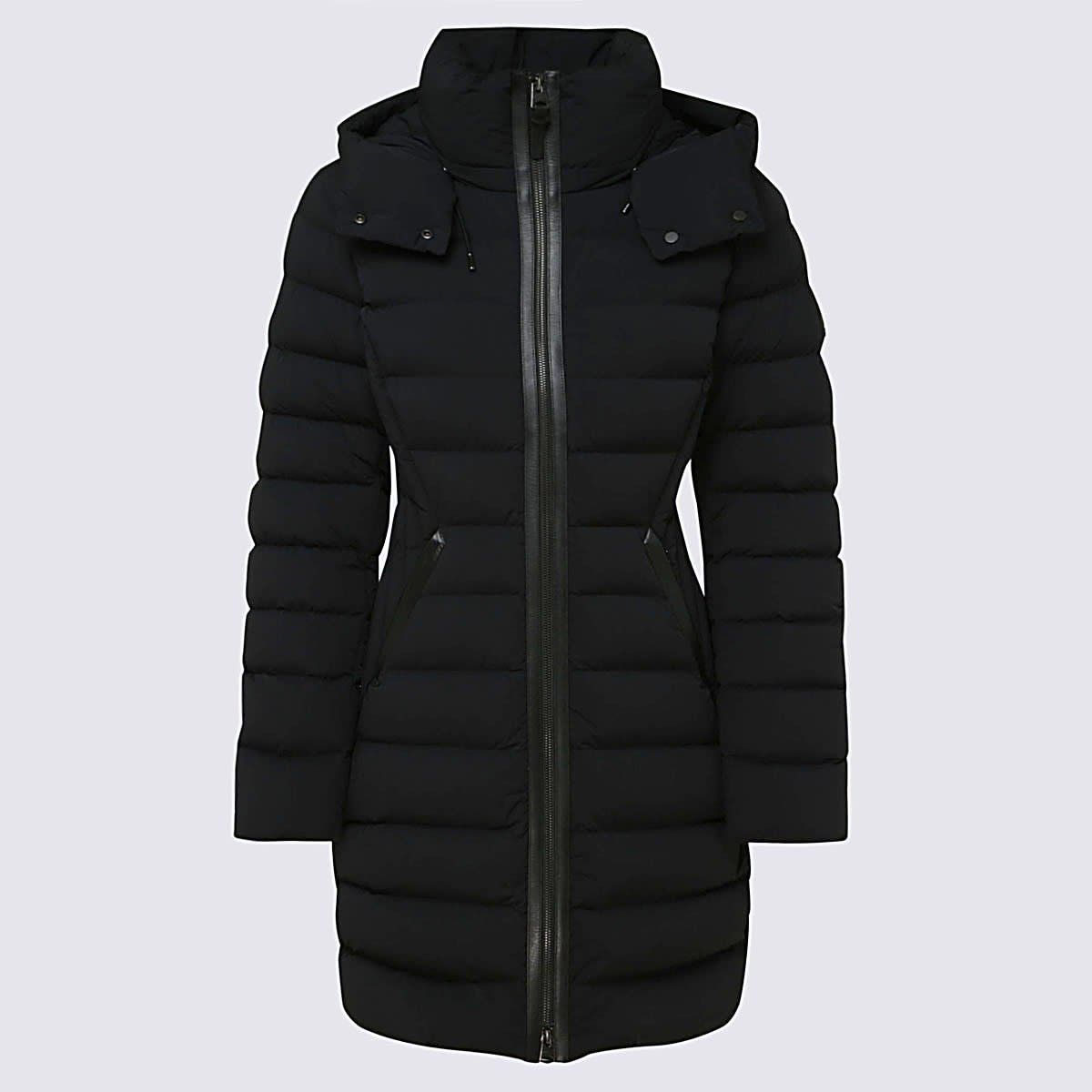 Mackage Black Down Jacket In Black