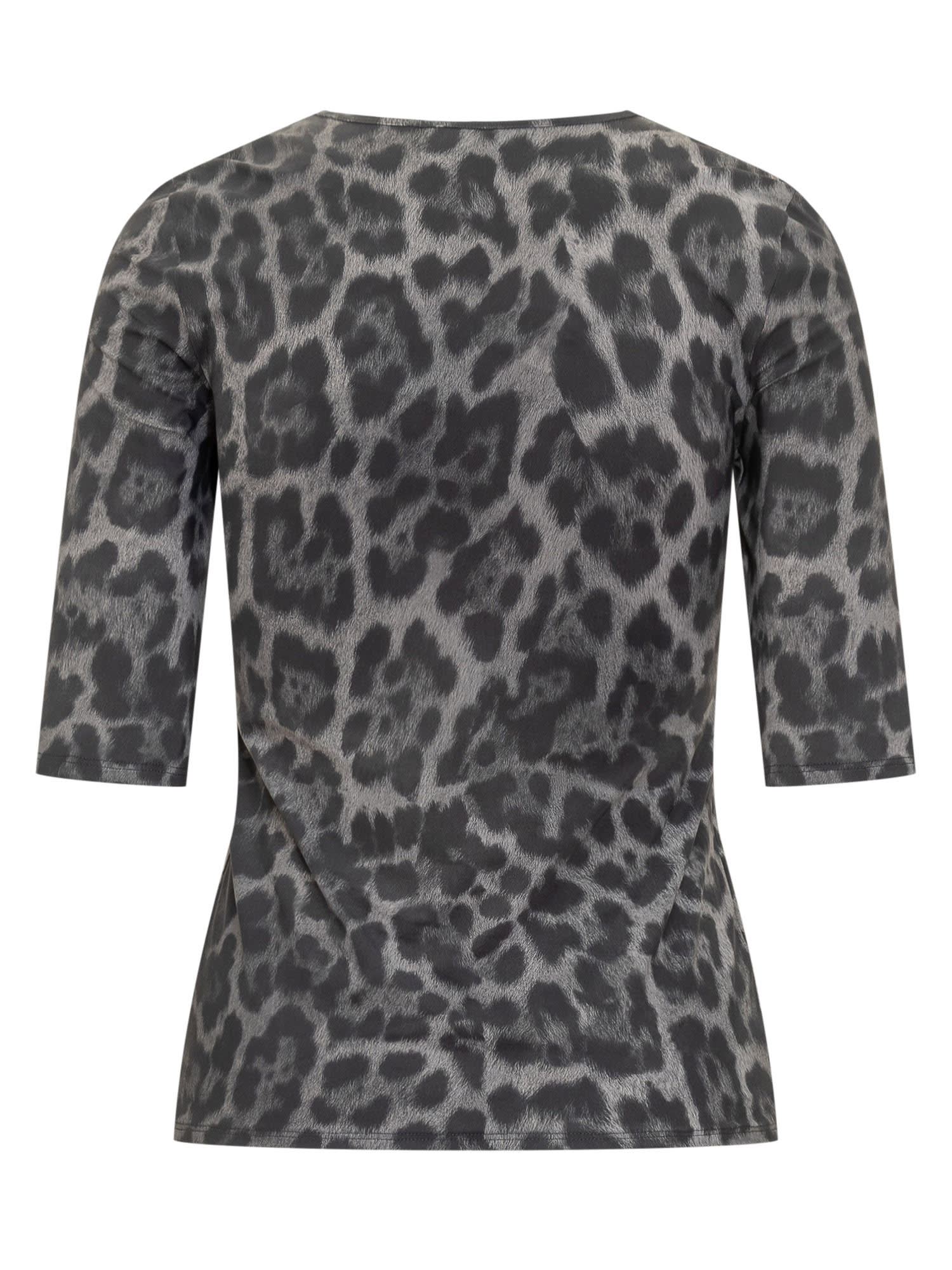 Stella Mccartney Leopard Print Top In Animal Print