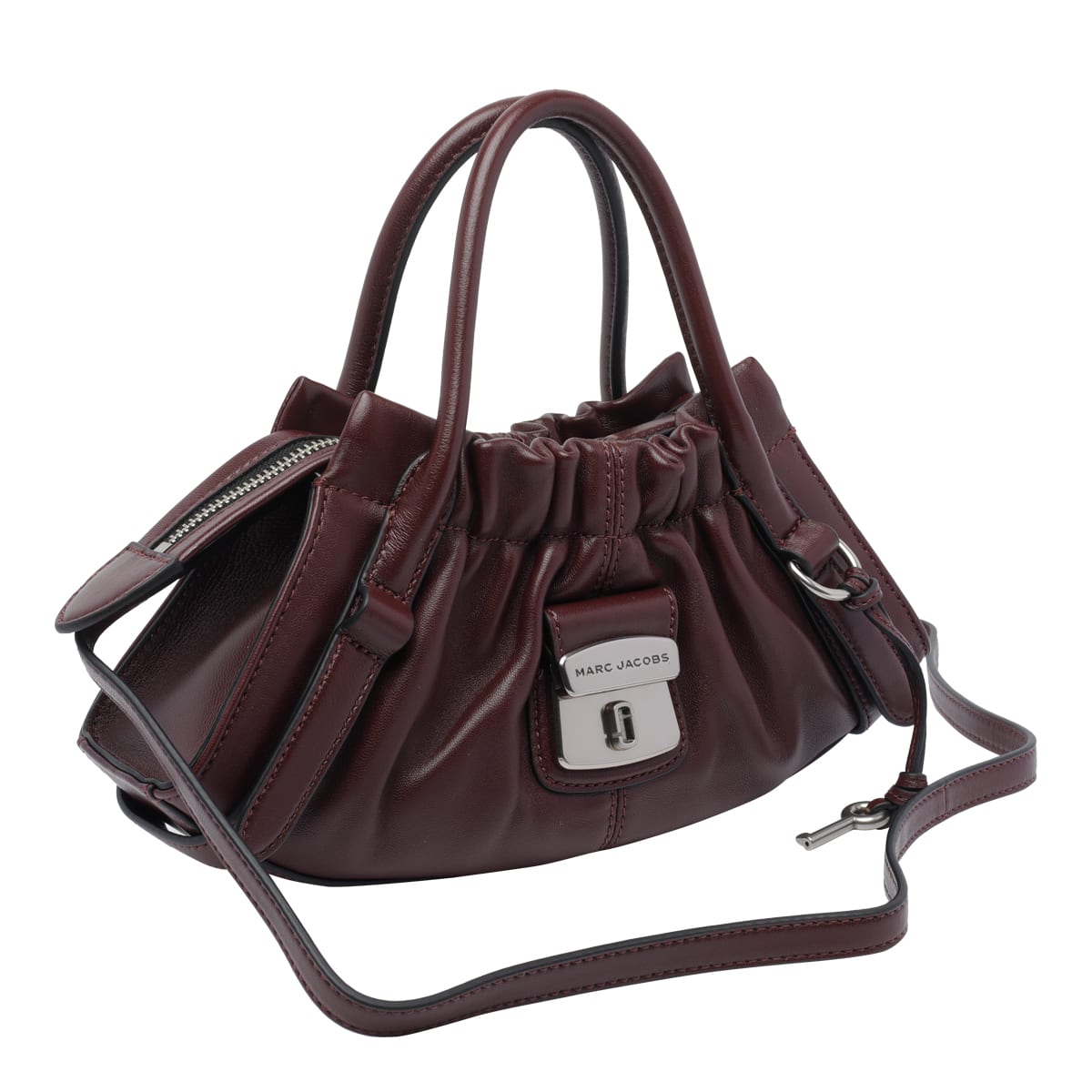 Marc Jacobs The Christina Small Satchel Bag In Purple
