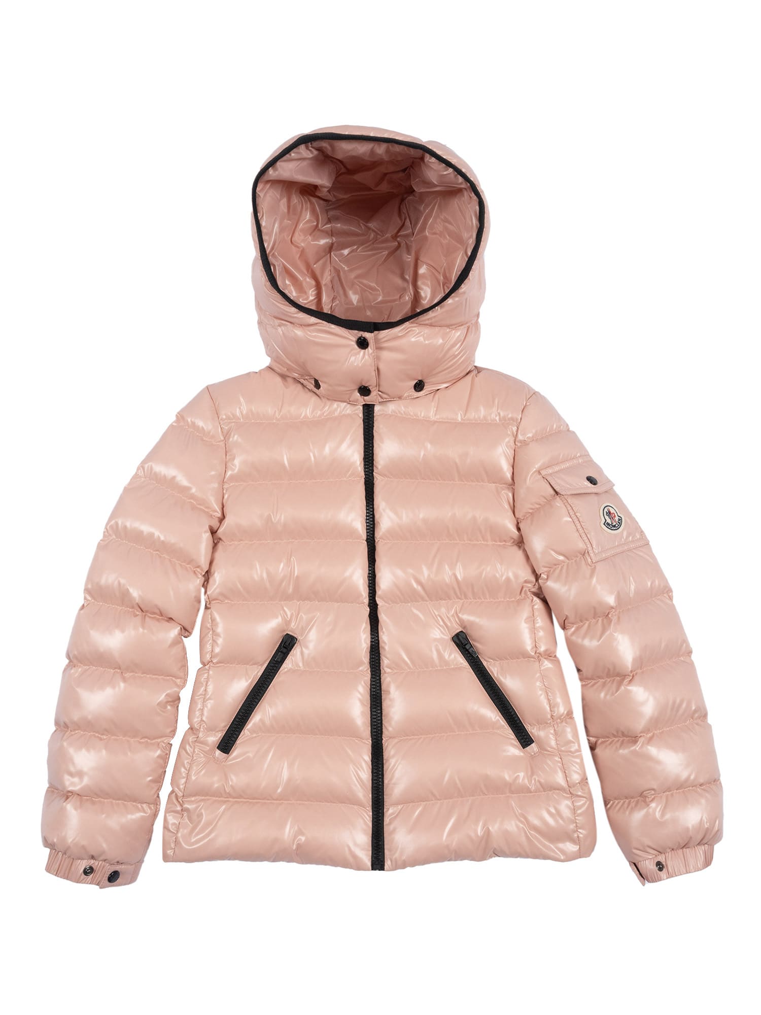Moncler Doudoune À Capuche Bady In Pink