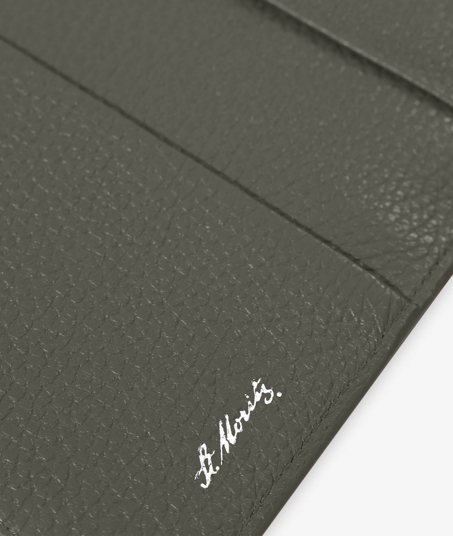 Larusmiani Vertical Card Holder St.moritz Wallet In Brown