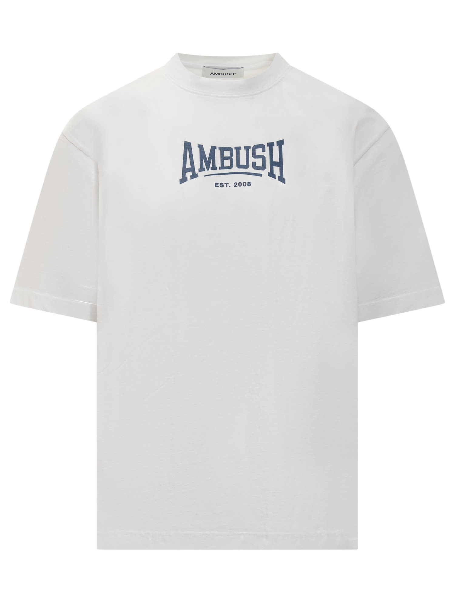 Shop Ambush Graphic T-shirt In Blanc De Blanc