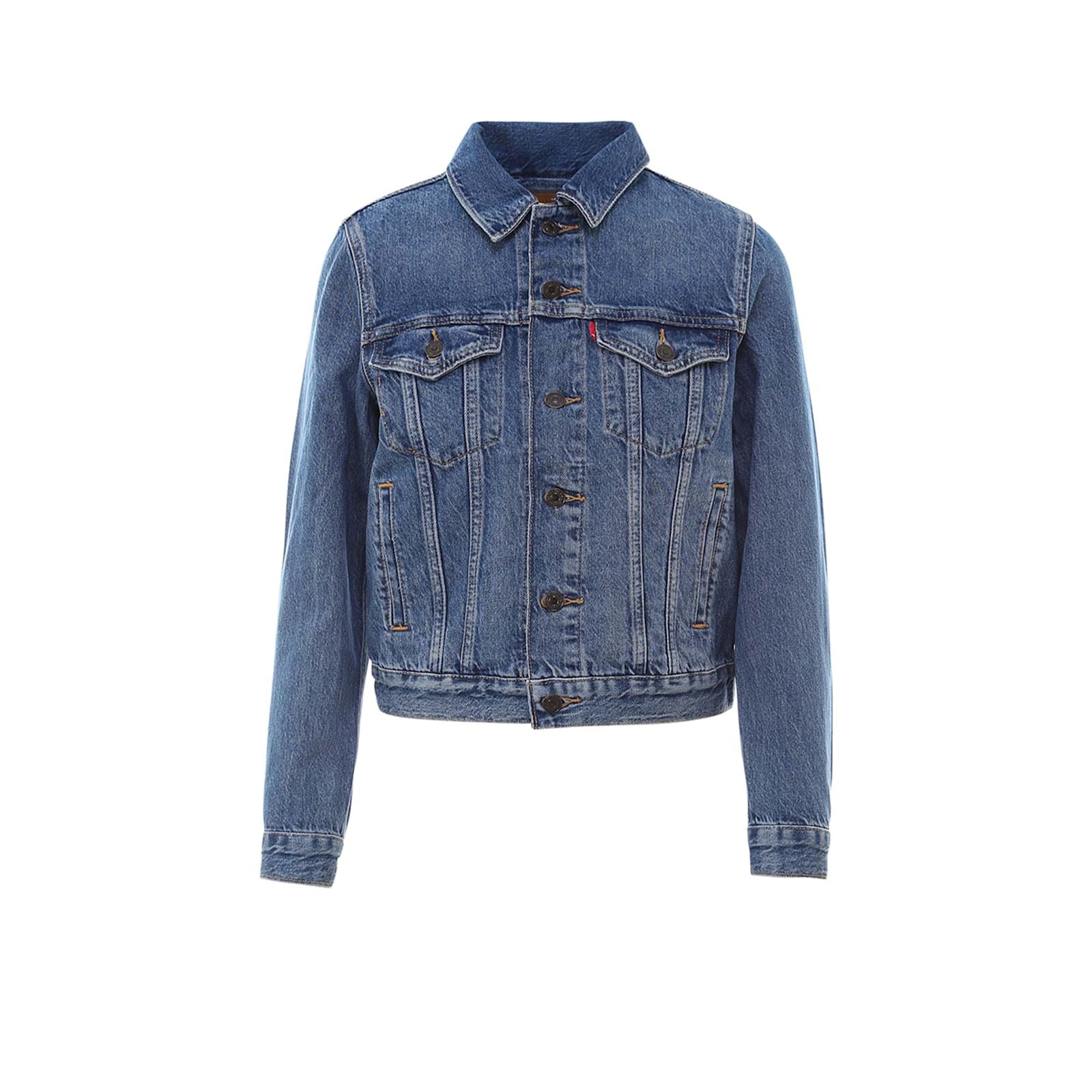 Levi's Original Trucker Soft As Butter Dark Clothing In Blue