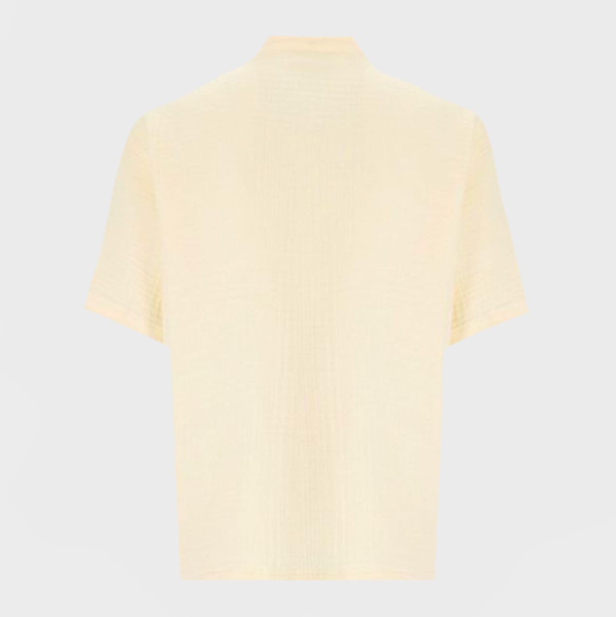 Shop Daily Paper Yellow Cotton Shirt In Icing Yellow