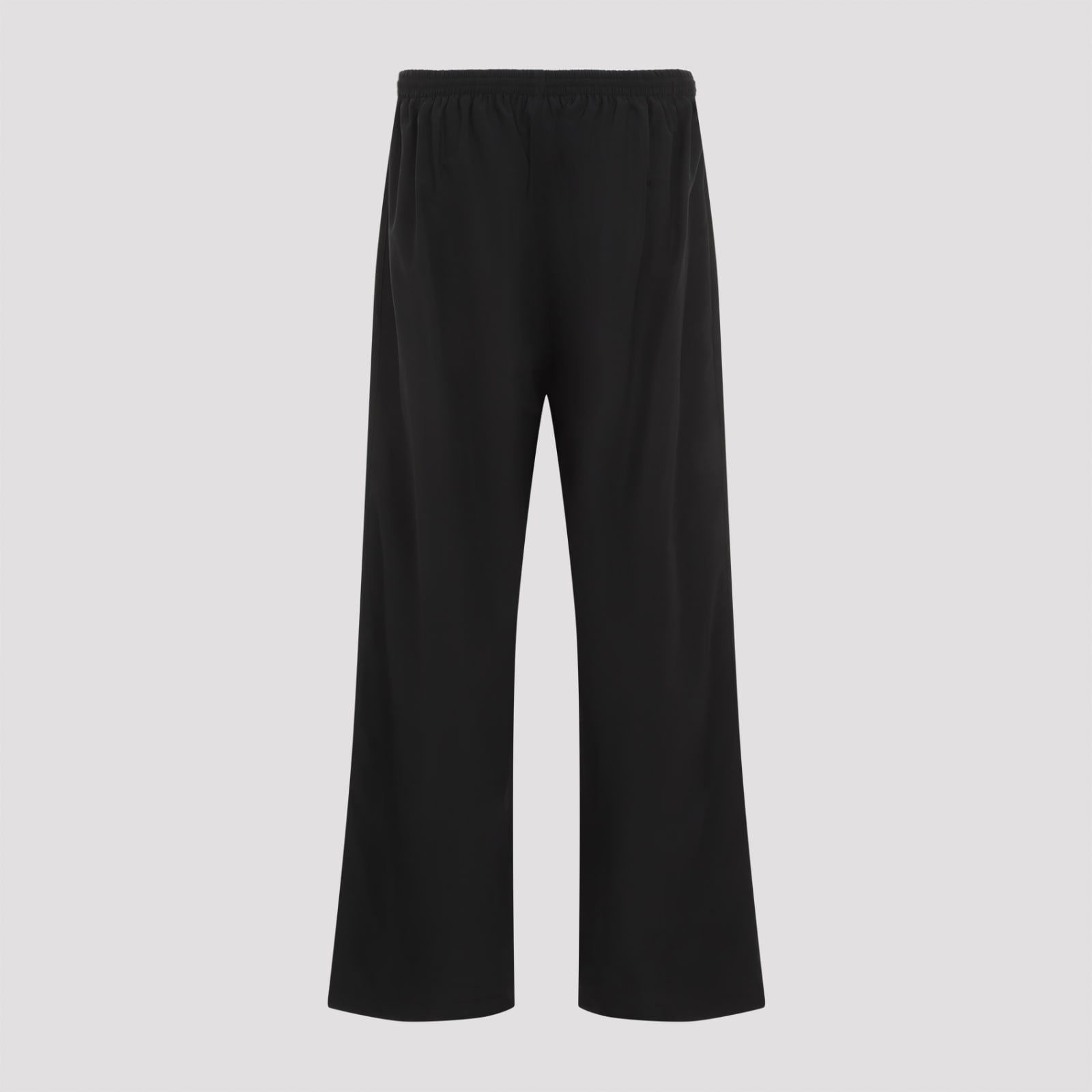 Shop Balenciaga Medium Fit Tracksuit Pants In Black