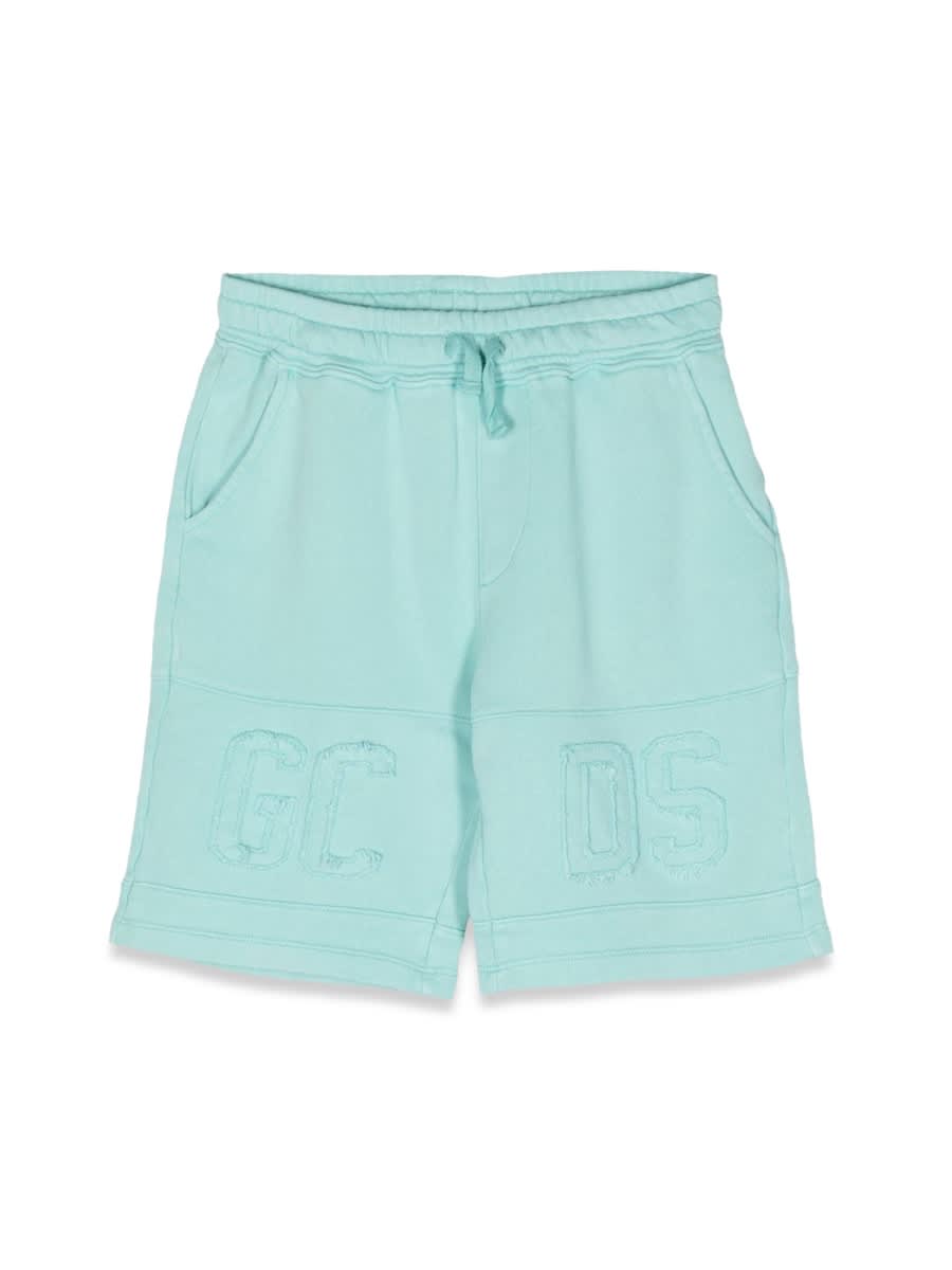 GCDS LARGE LOGO BERMUDA SHORTS