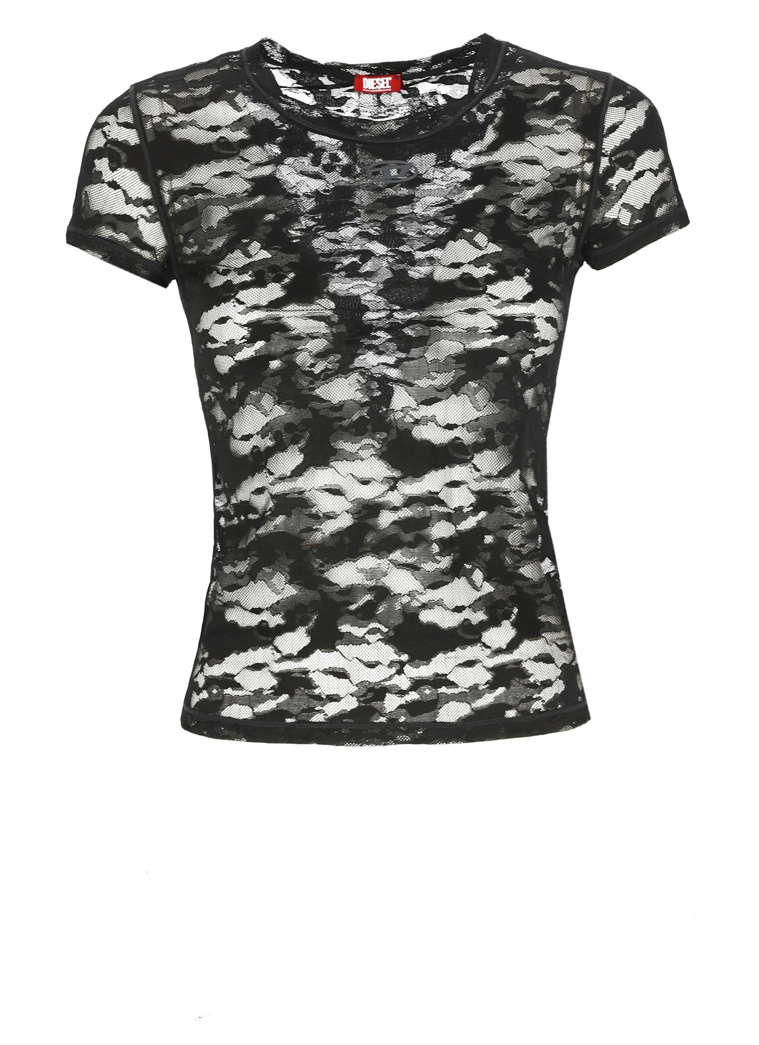 Diesel Kasia T-shirt In Black