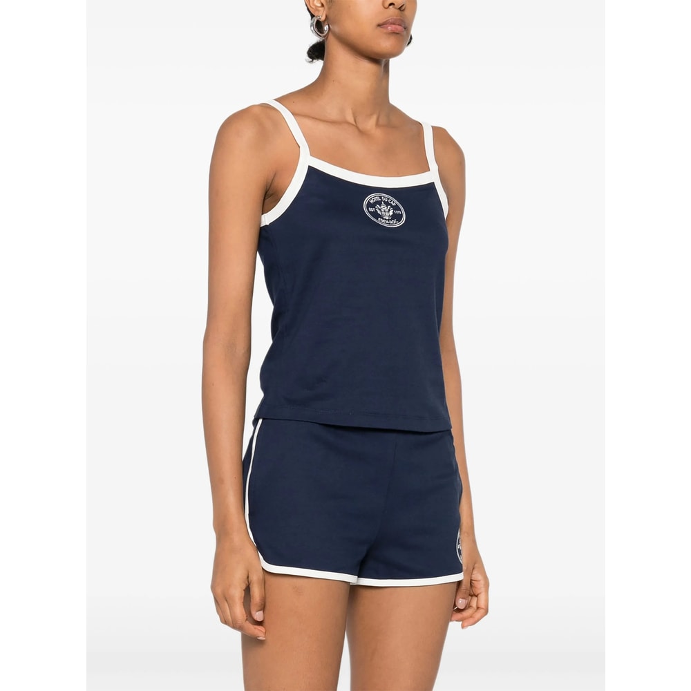 Sporty & Rich Top In Blue