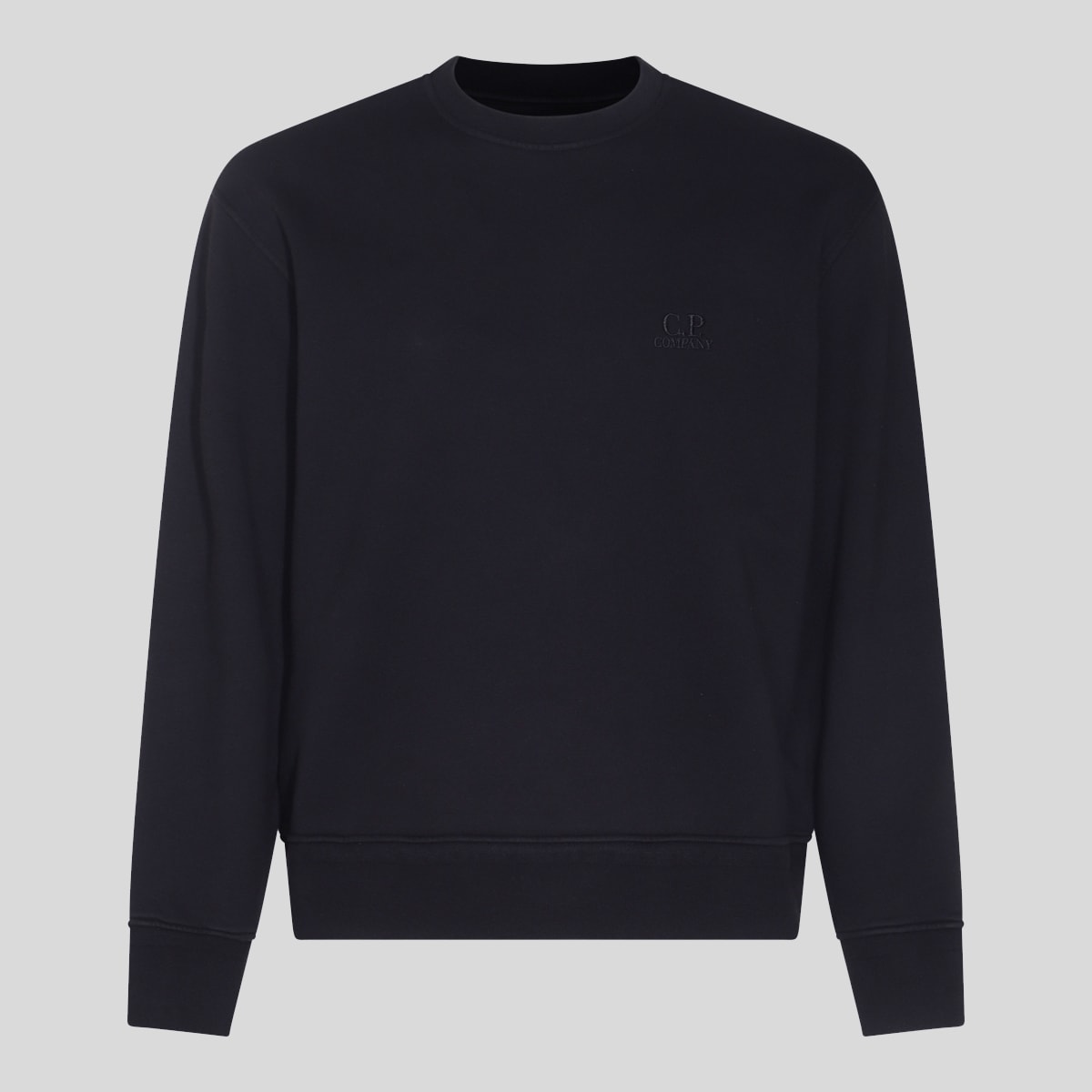 C. P. Company Dark Blue Cotton Sweatshirt