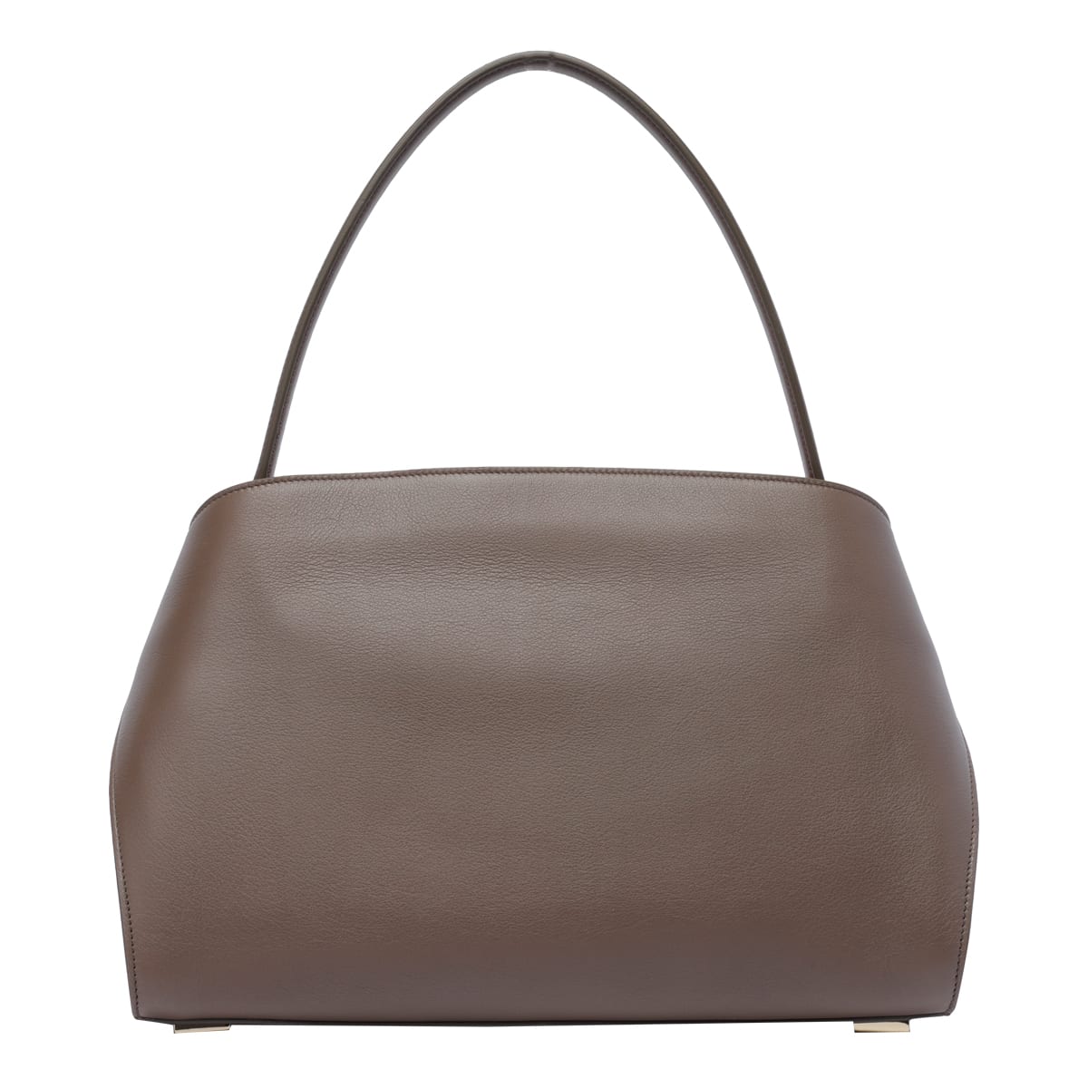 Ferragamo Structured Silhouette Shoulder Bag With Top Handle