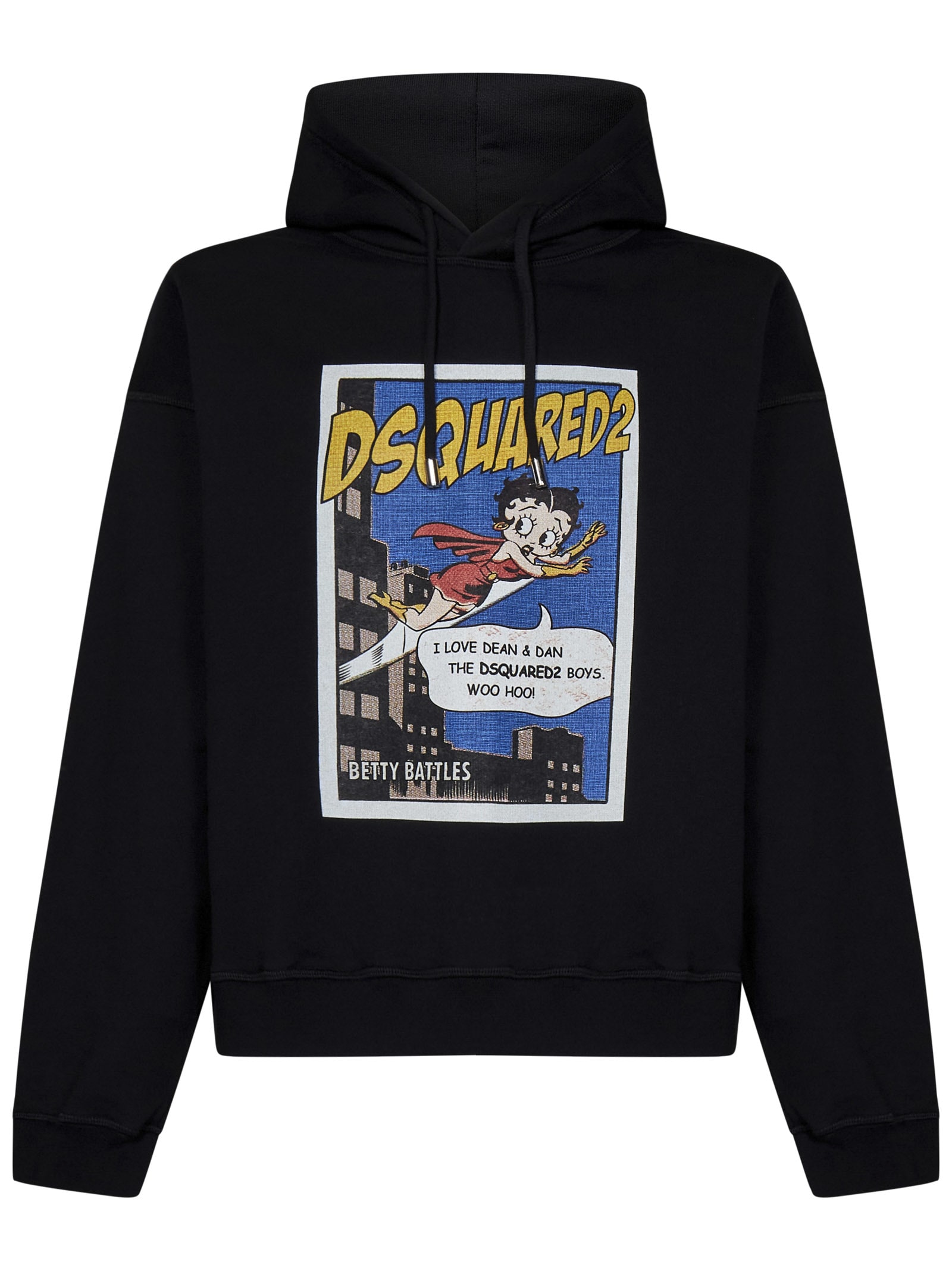 DSQUARED2 BETTY BOOP REGULAR FIT SWEATSHIRT