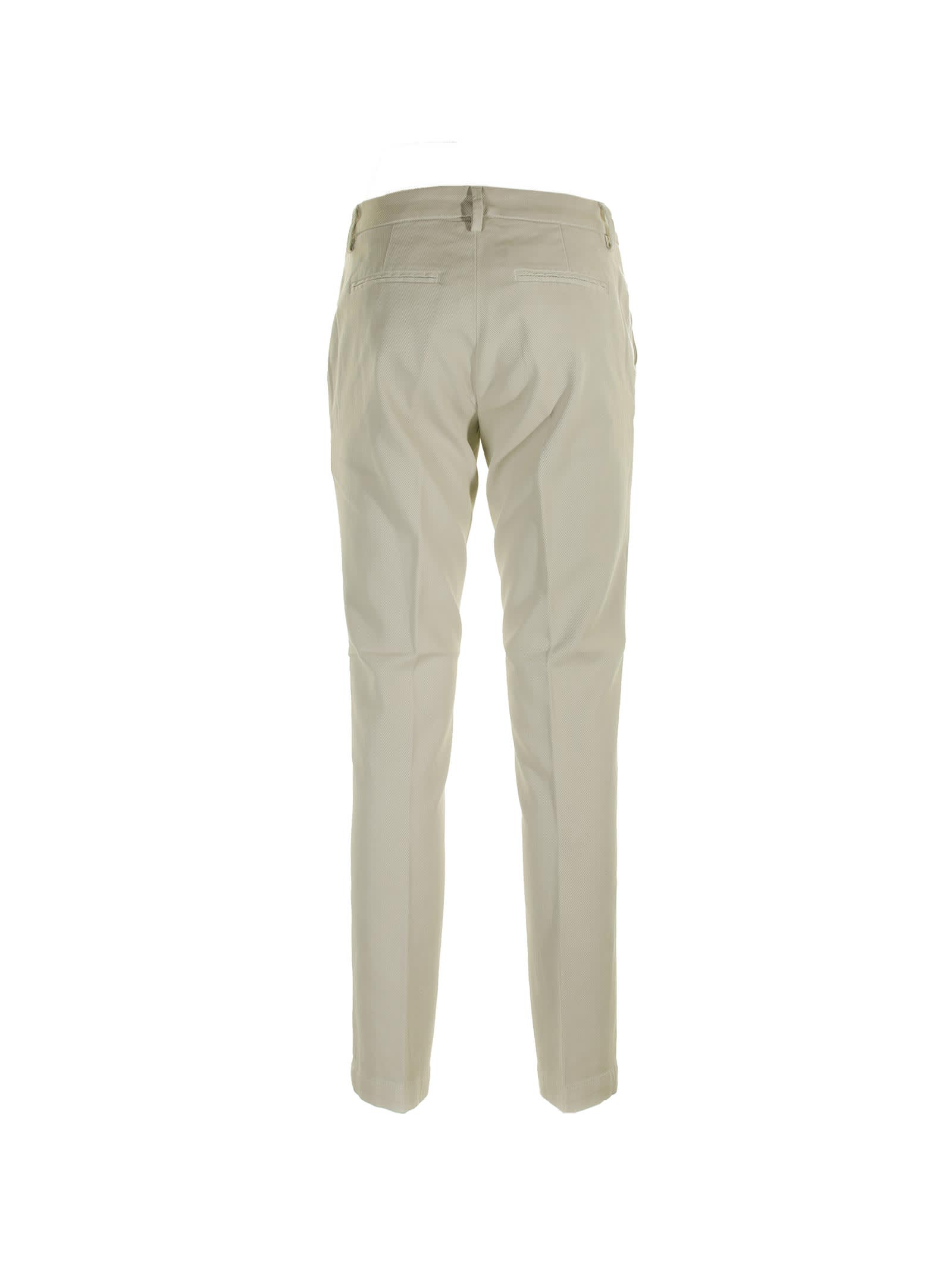 Shop Re-hash Womens Beige Trousers In Light Beige Gray