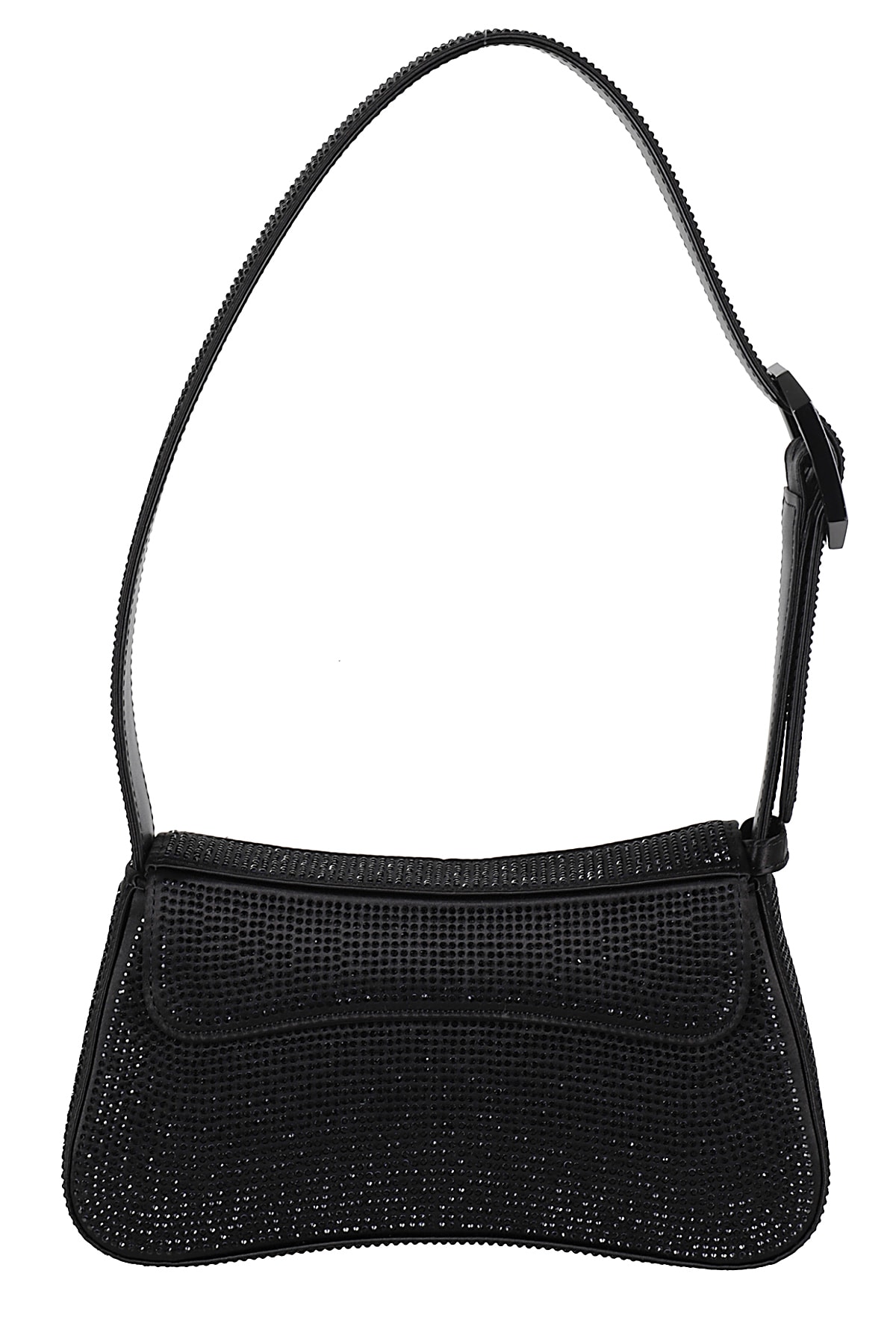 Shop Emporio Armani Shoulder Bag In Nero Jet