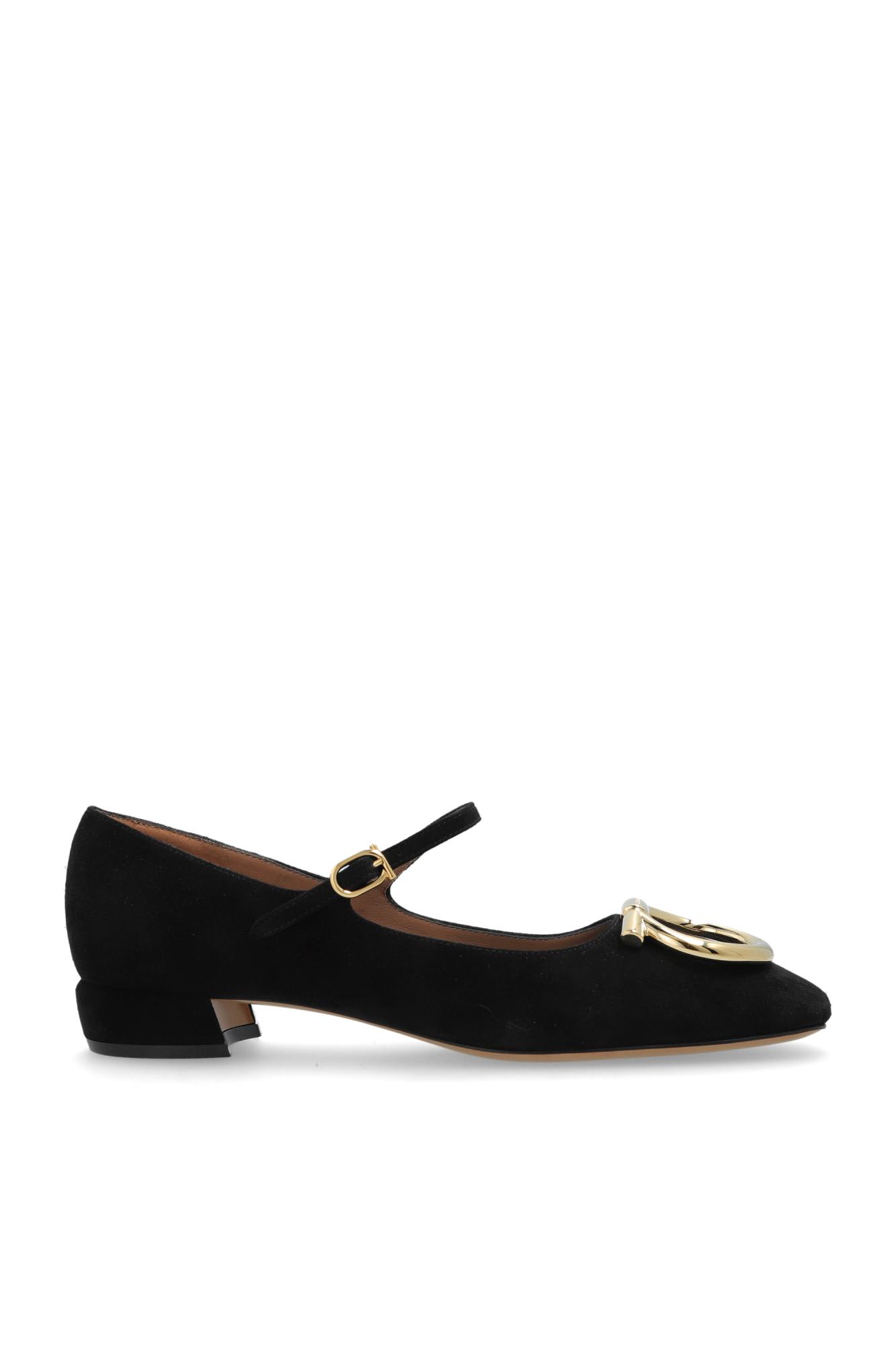 Suede High-heeled Shoes