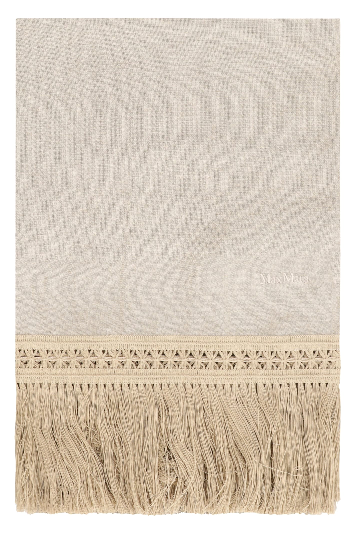 Max Mara Grammo Linen Scarf