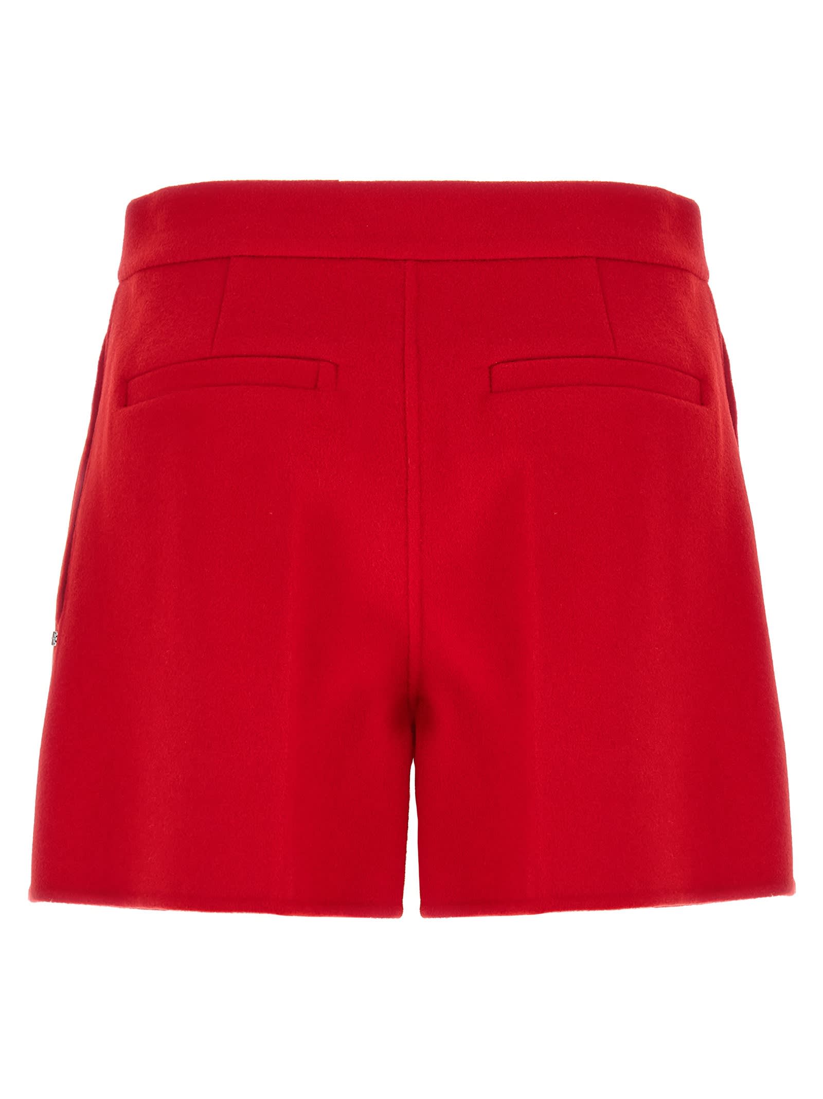Sportmax Buono Bermuda And Short Red In Red