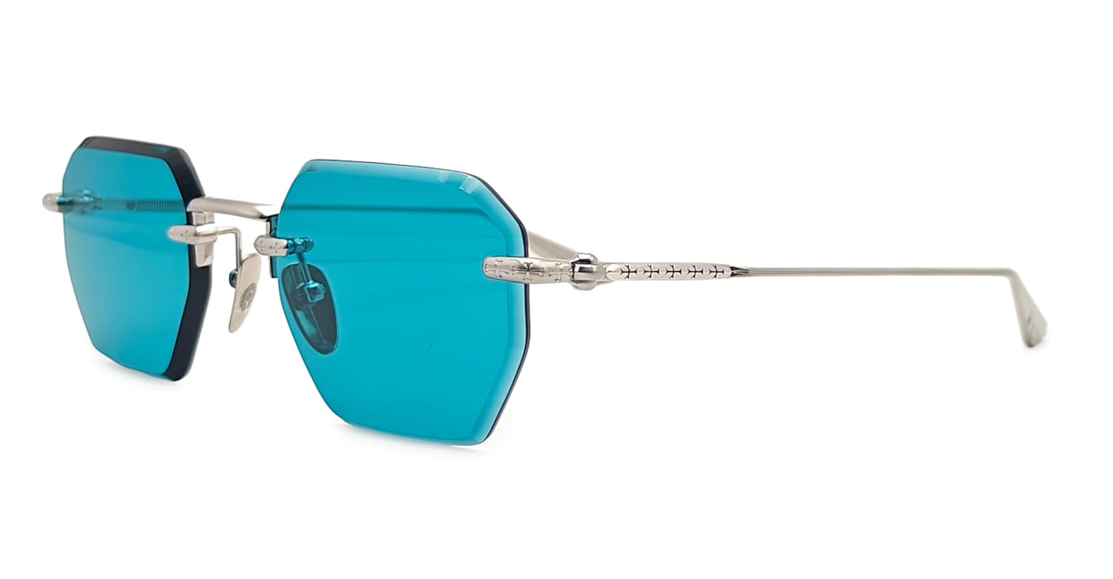 Chrome Hearts Sunglasses In Metallic