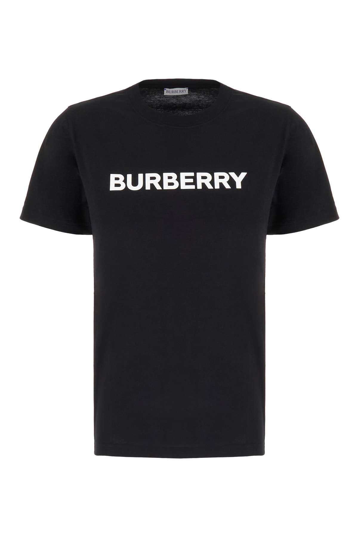 Burberry Black Stretch Cotton T-shirt