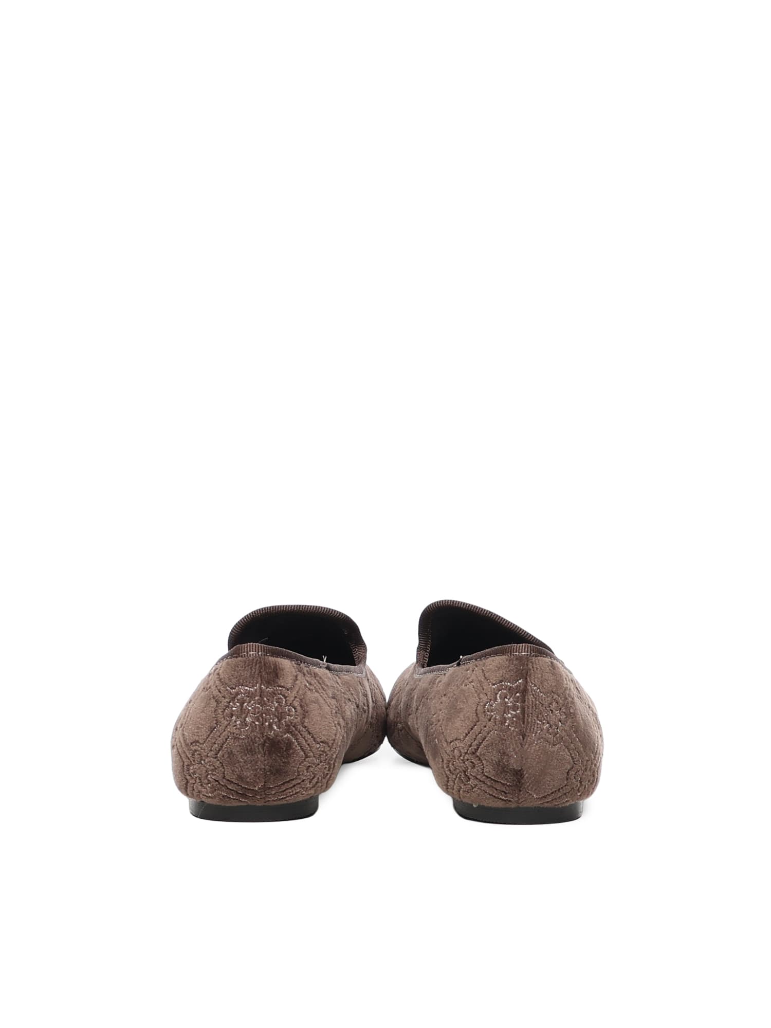 V73 Iris Winter Loafers With Logo In Brown