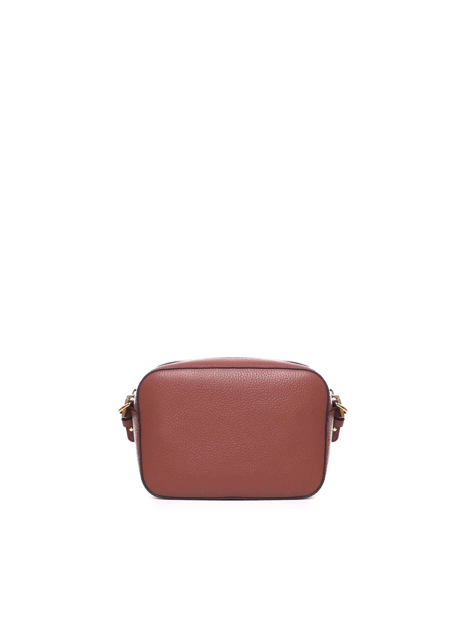 Shop Coccinelle Shoulder Bag Beat In Bra/grena/rosew