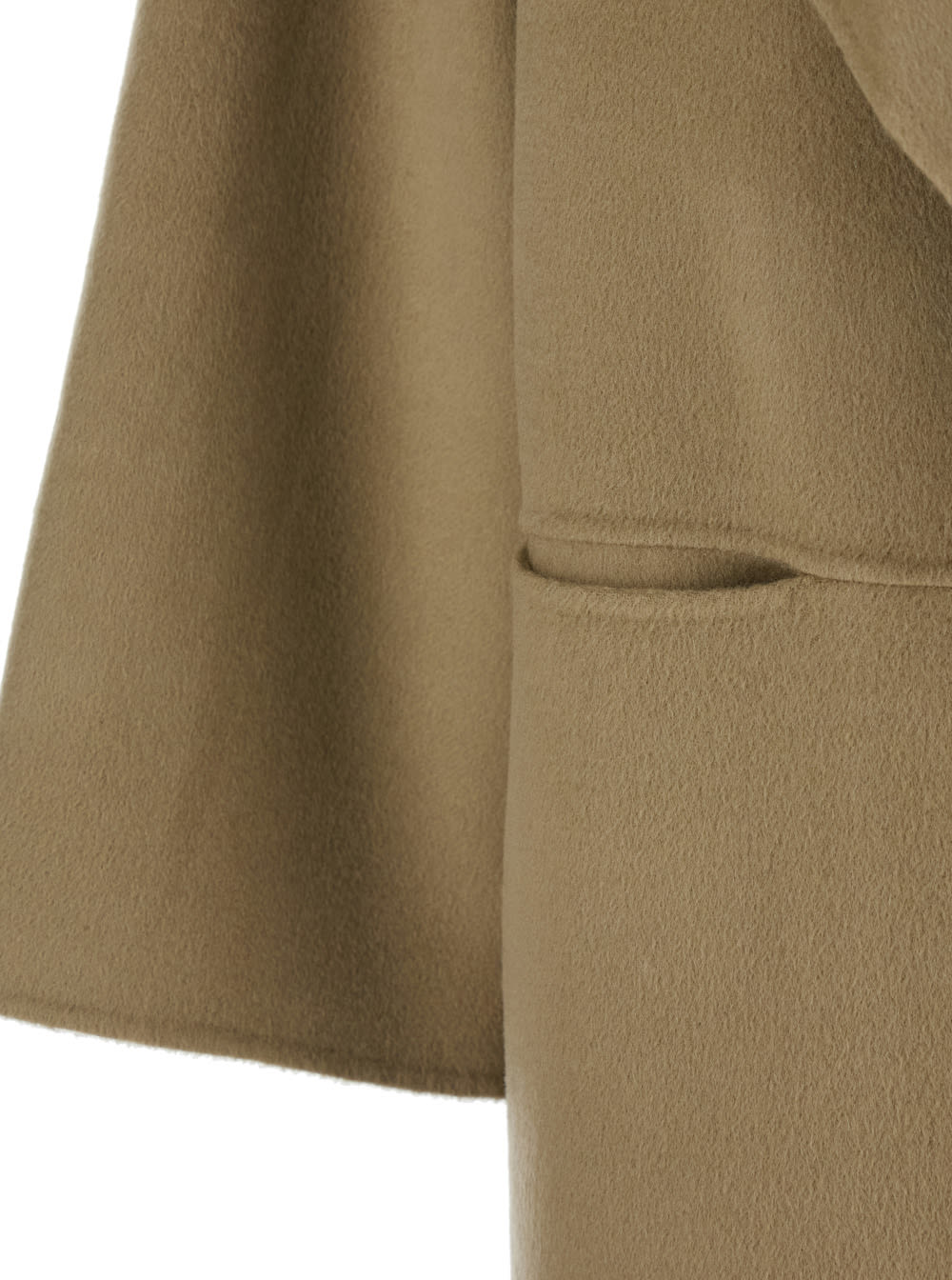 Shop Totême Signature Wool Cashmere Coat In Brown