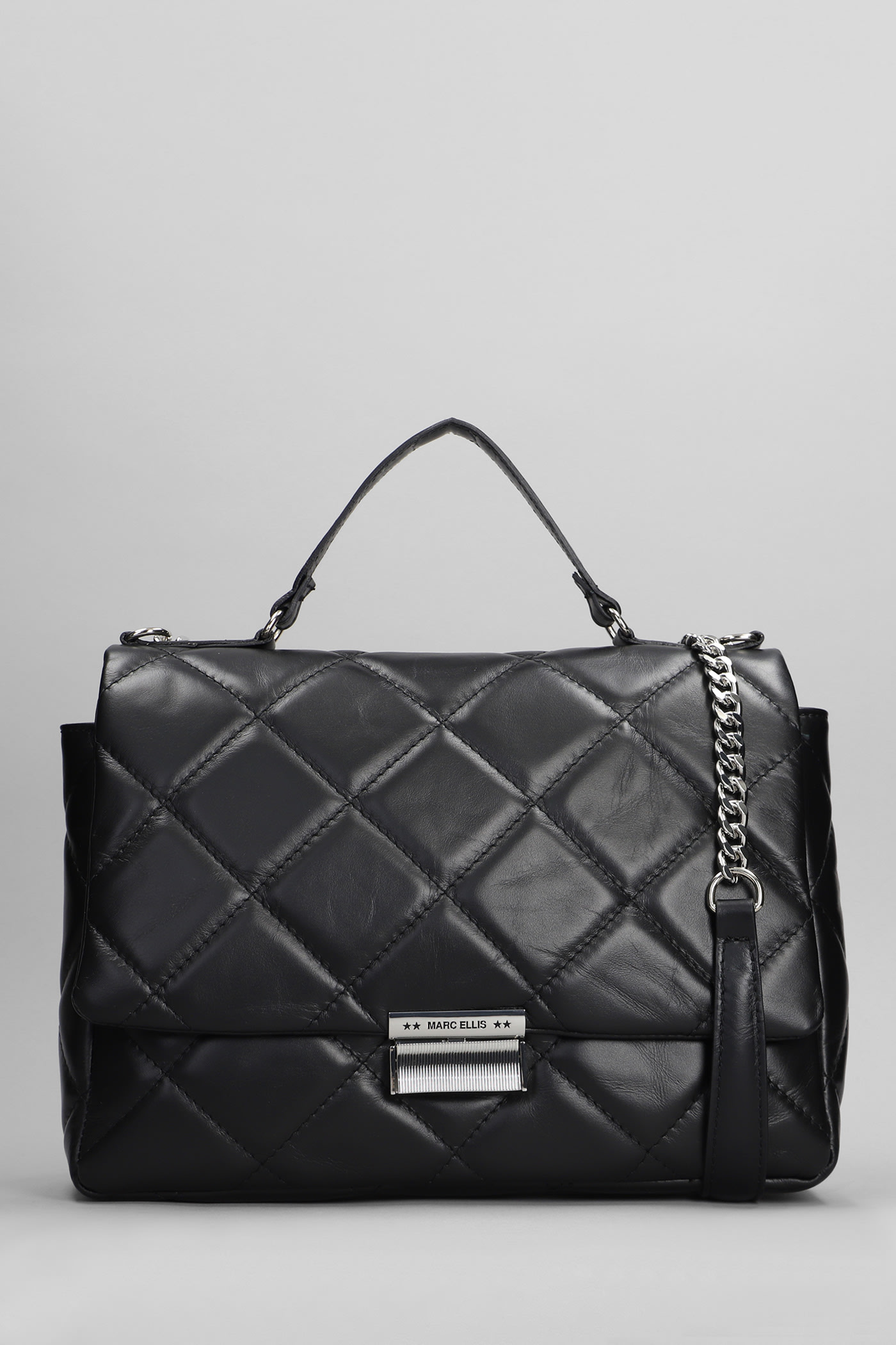 Dana L Sa Shoulder Bag In Black Leather