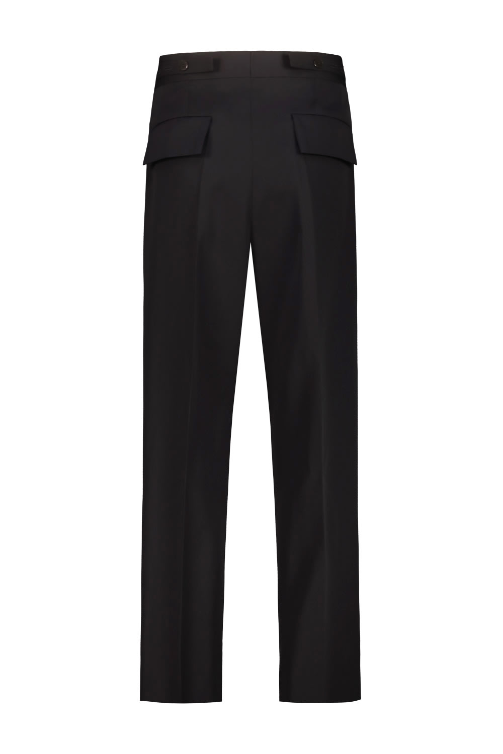 Sapio N°10 Trousers In Gabardina Wool In Black