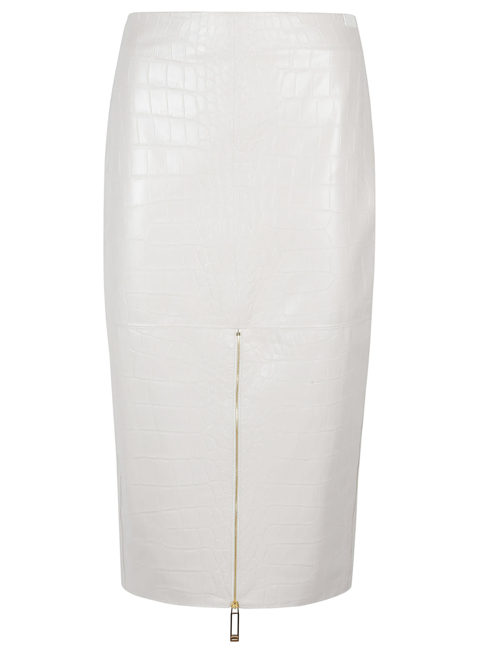 Elisabetta Franchi Skirt In White
