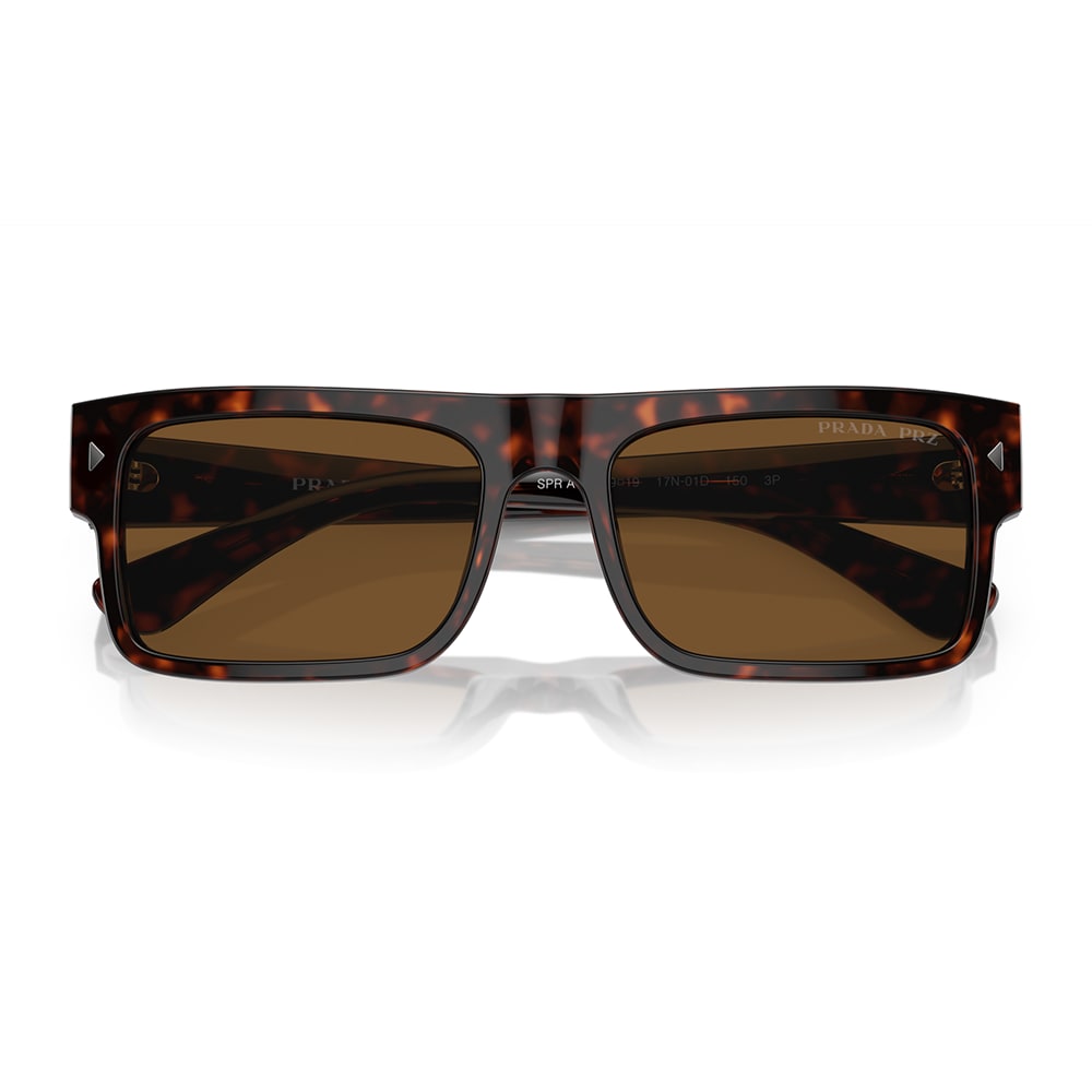 Shop Prada Sunglasses In Marrone/marrone