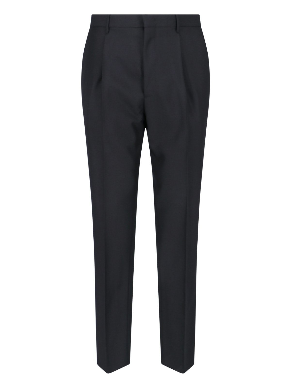 Shop Tagliatore Double-breasted Suit In Black