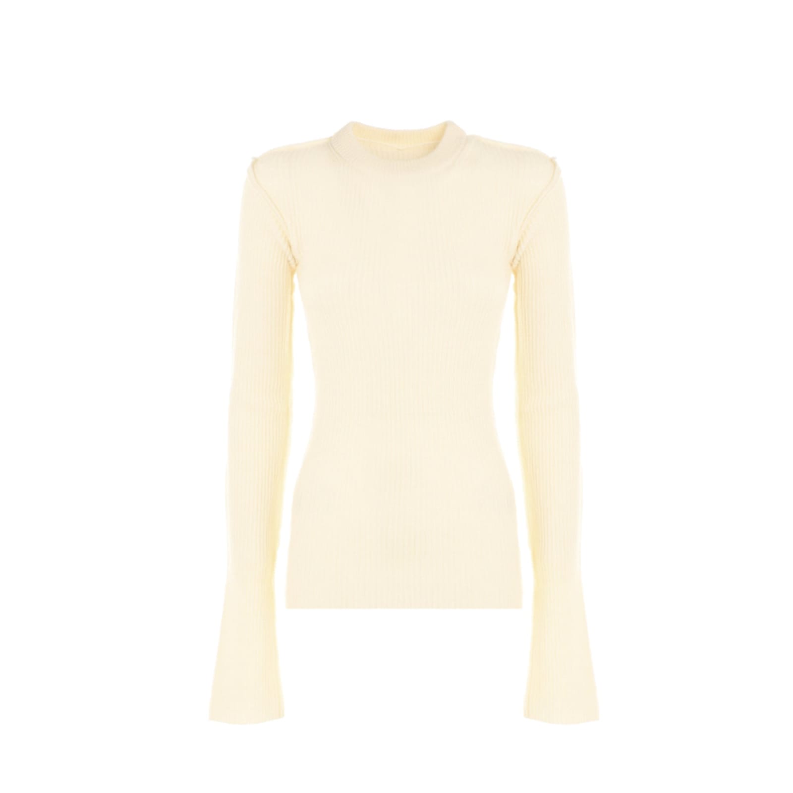 Shop Sportmax Wool And Cashmere Sweater In White
