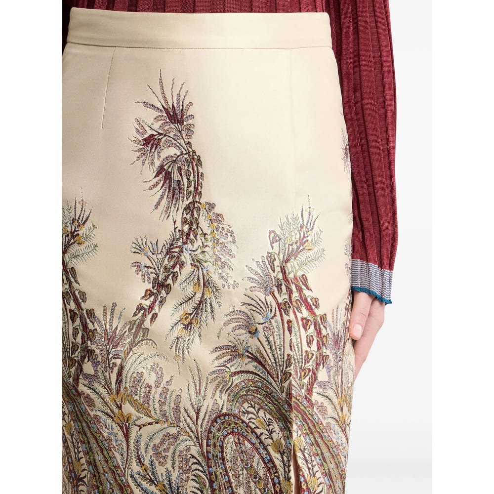 Etro Skirt In Neutral