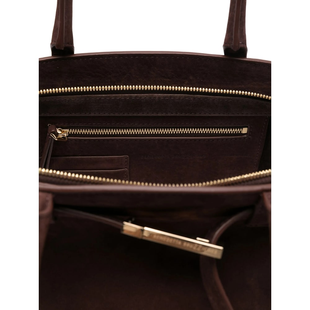 Benedetta Bruzziches Mame Weekend Shoulder Bag In Brown