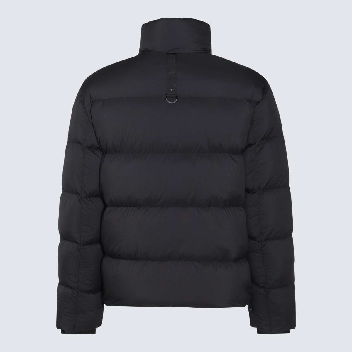 Shop Moose Knuckles Black King Puffer Down Jacket