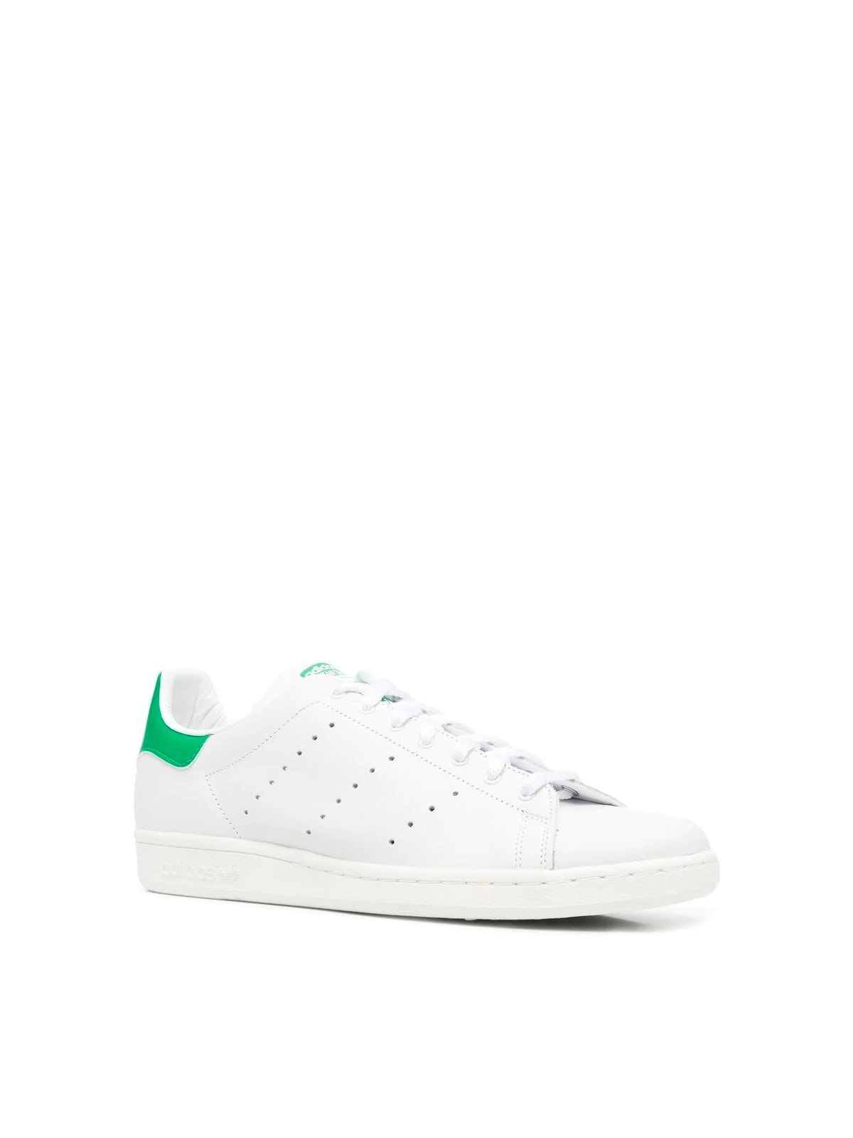 Shop Adidas Originals Stan Smith 80s Sneakers In Ftwwht Ftwwht Green