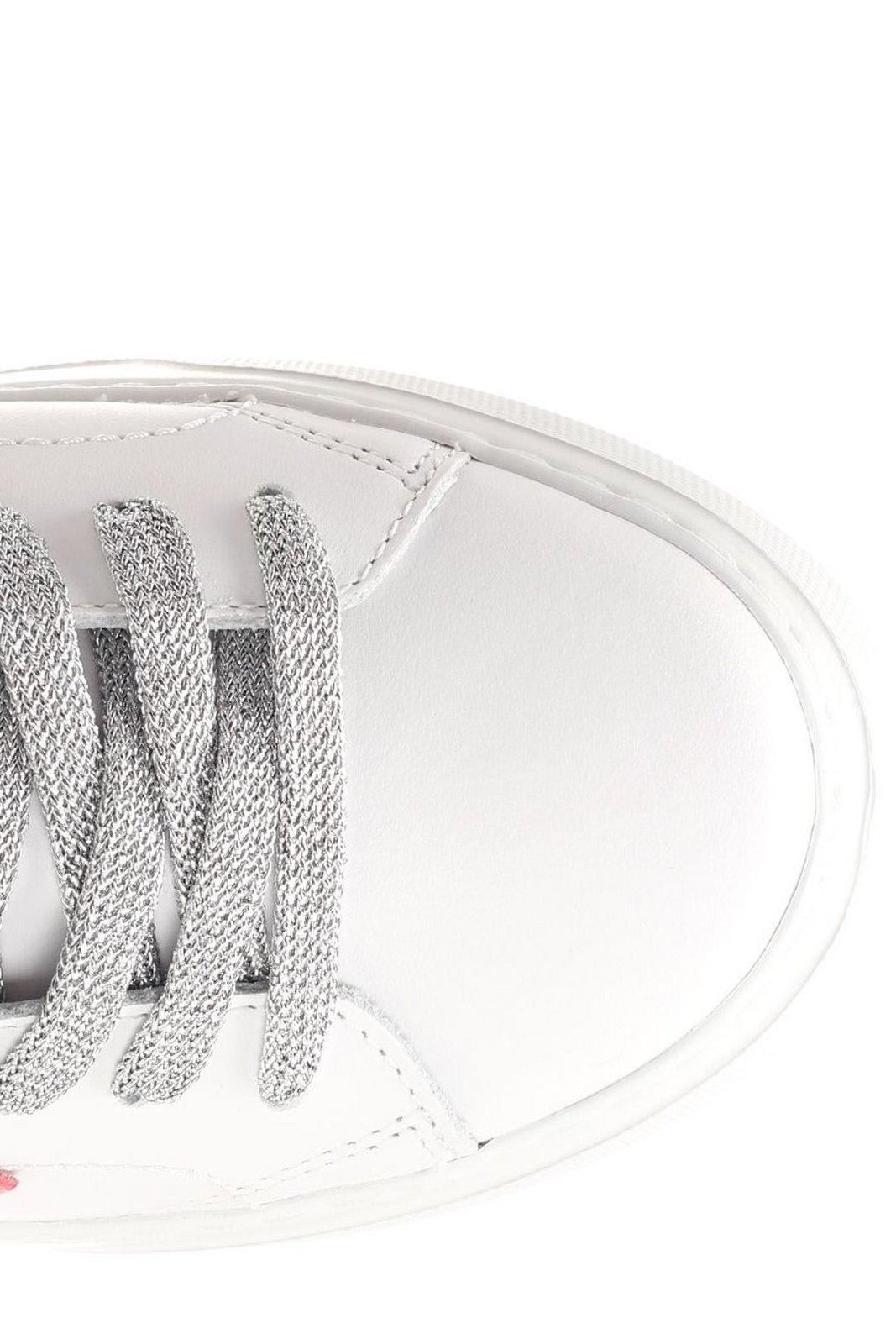 PHILIPPE MODEL TEMPLE LOW-TOP SNEAKERS