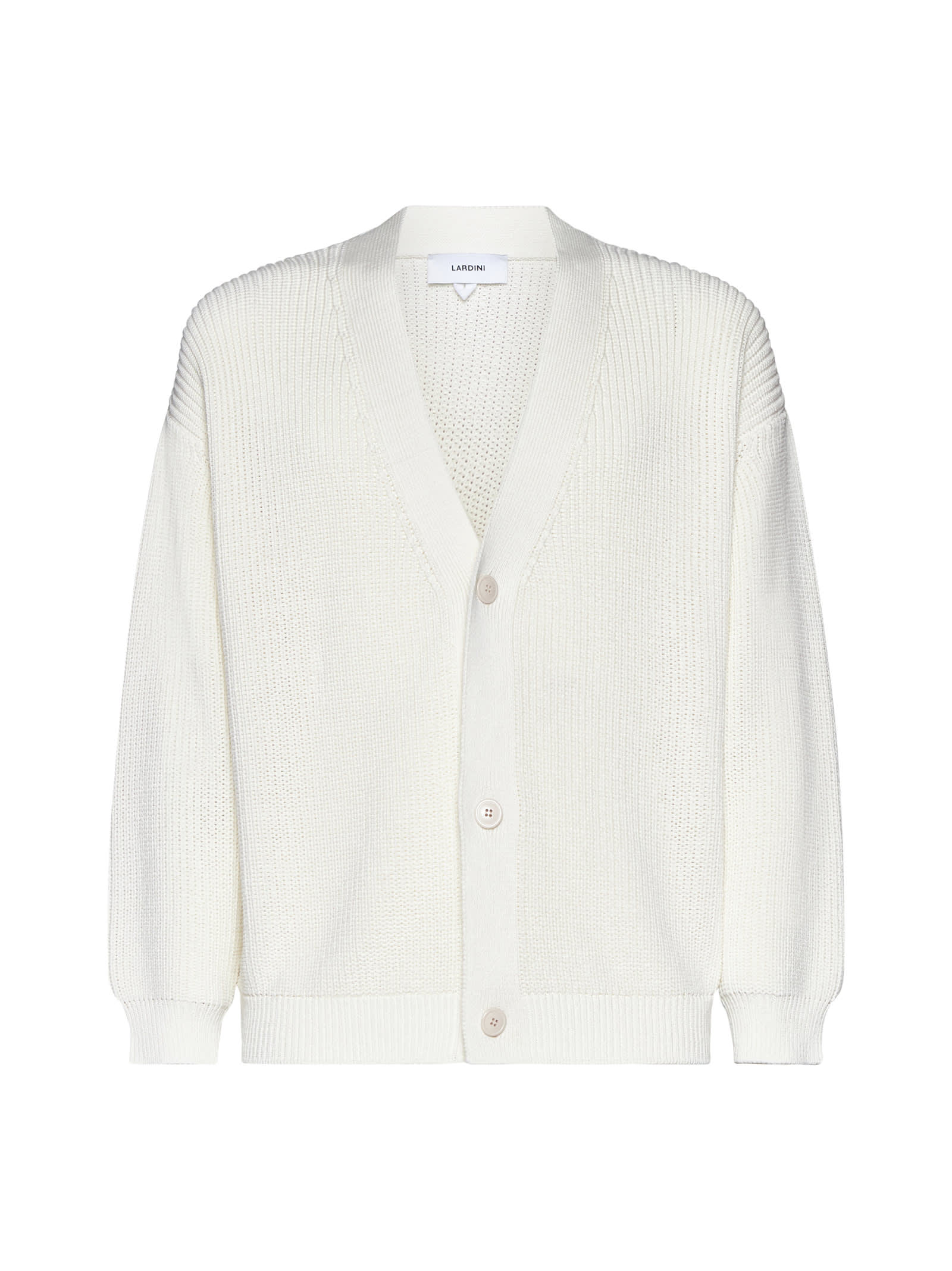 Shop Lardini Sweater In White