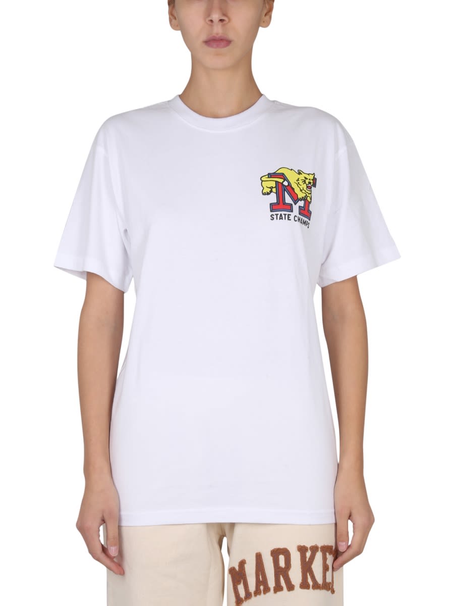Shop Market T-shirt State Champs In White