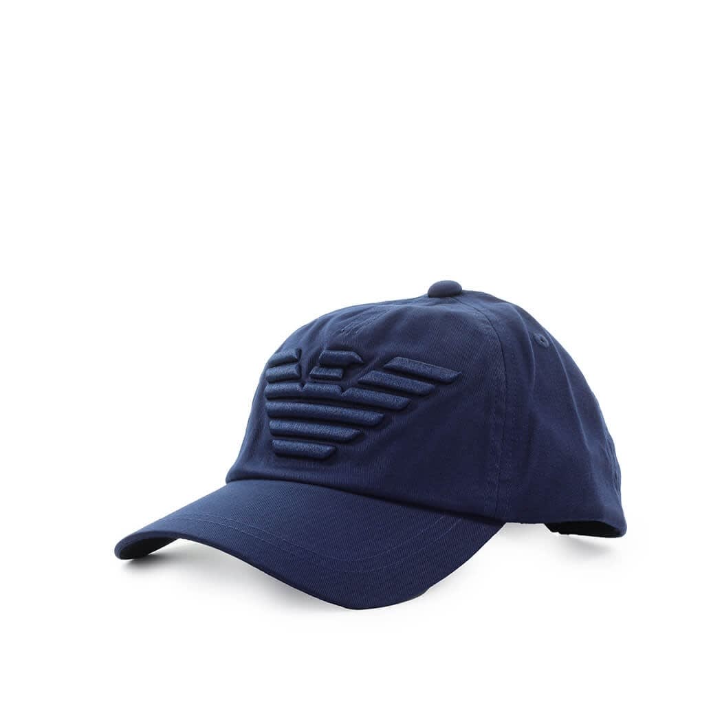 Emporio Armani Navy Blue Eagle Baseball Cap